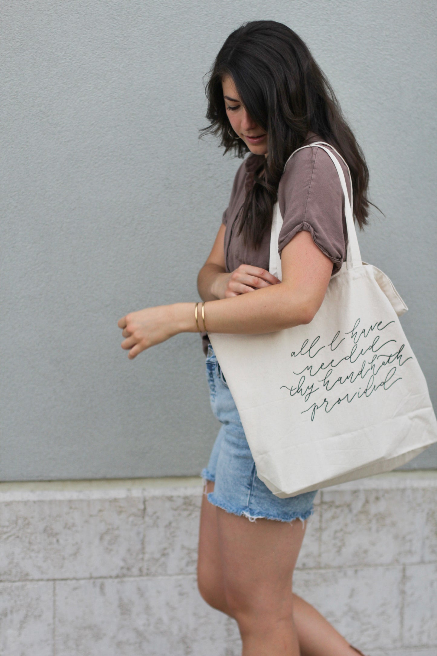 Large Canvas Tote