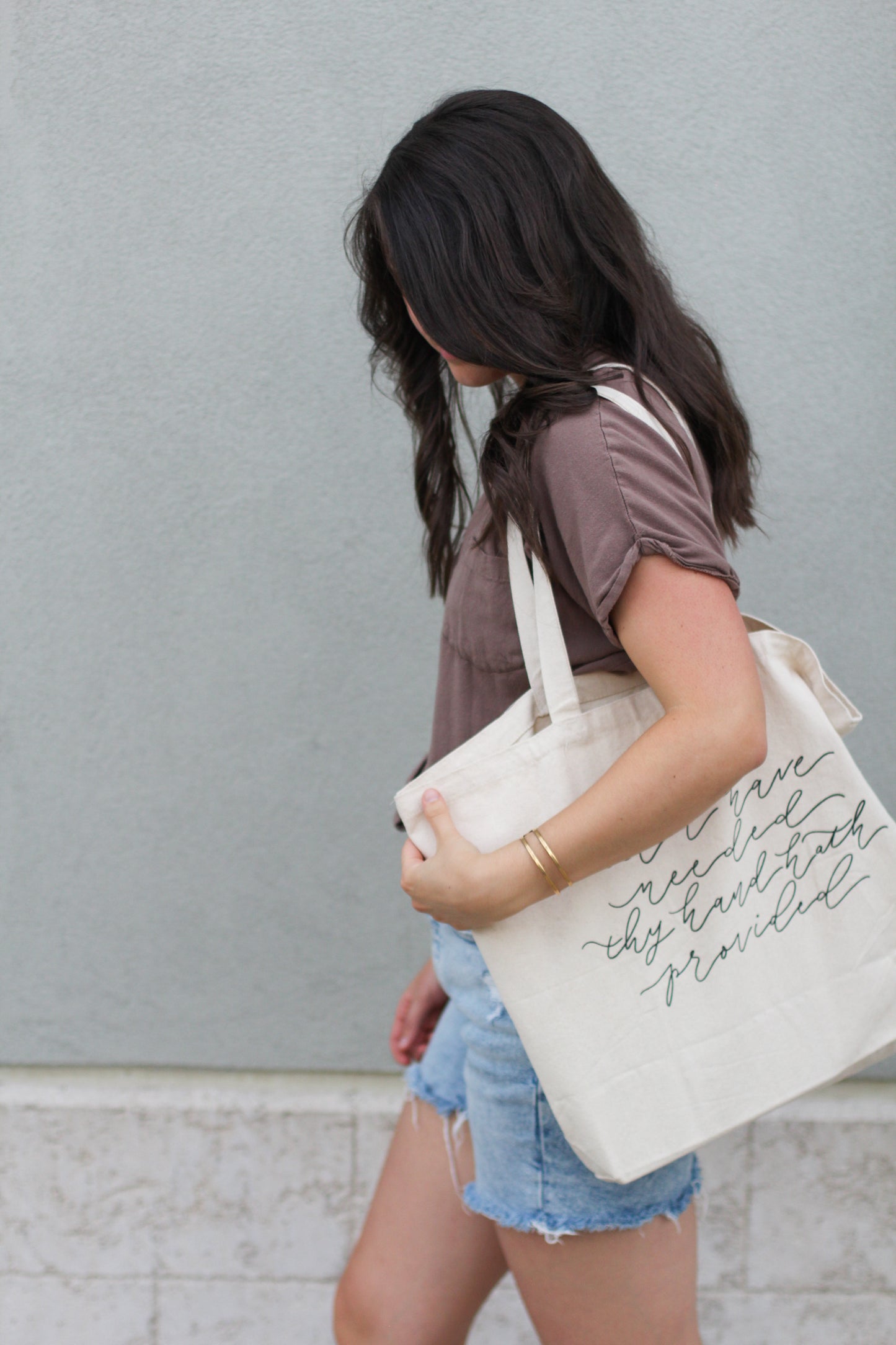 Large Canvas Tote