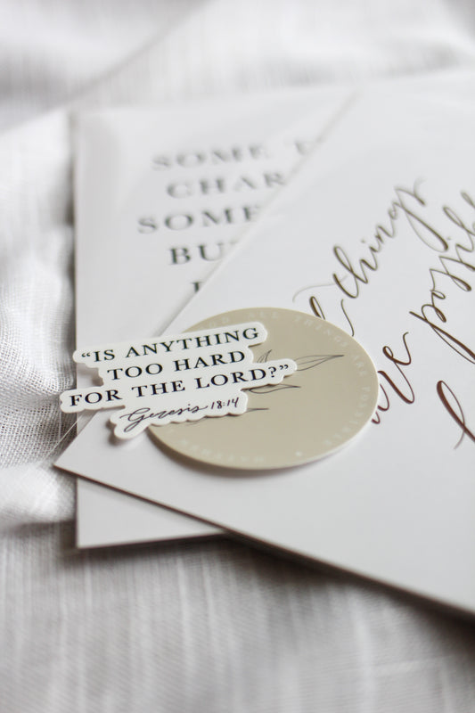 "all things are possible" | gift bundle