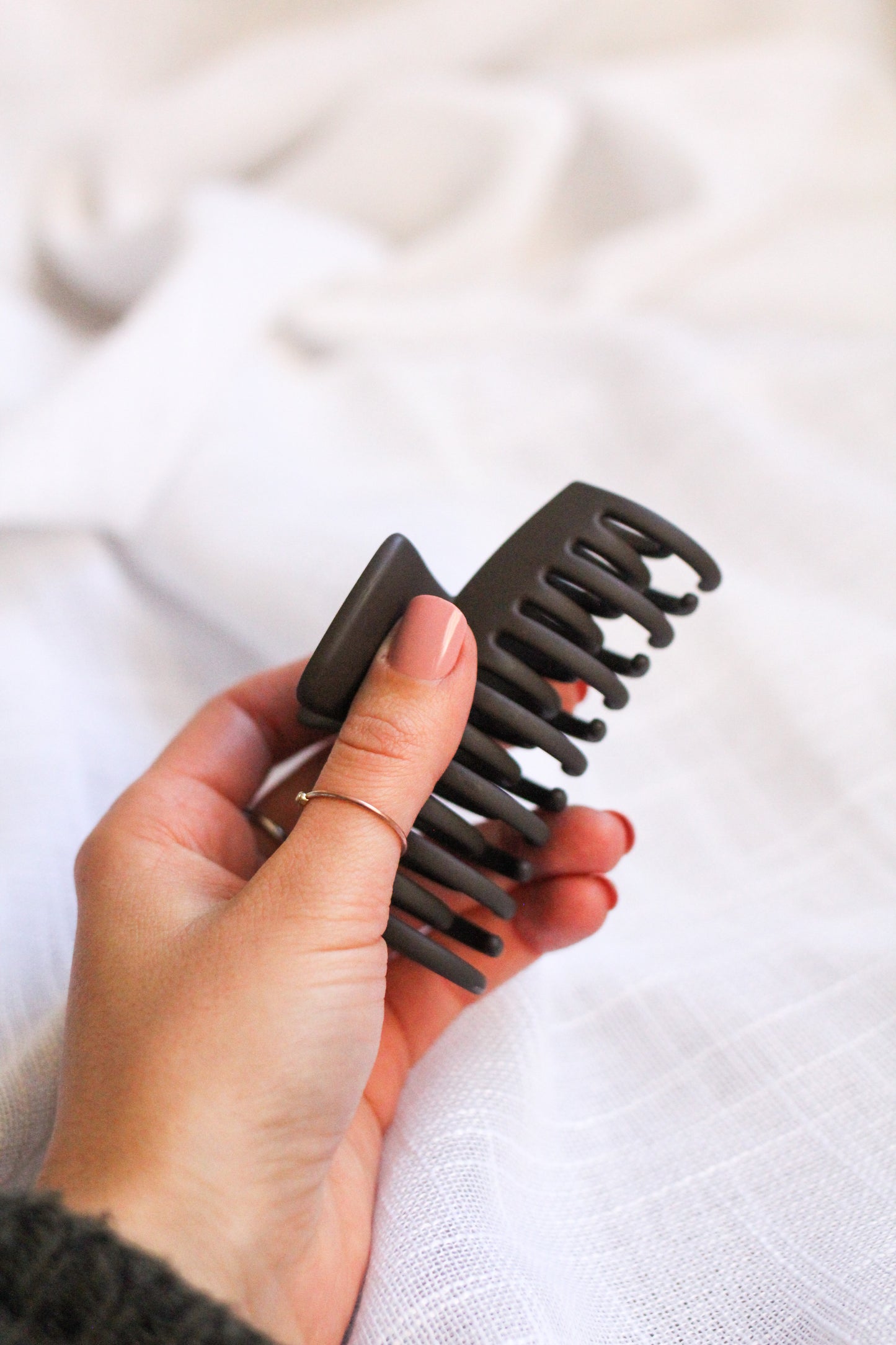 Jaw Clip | dark brown