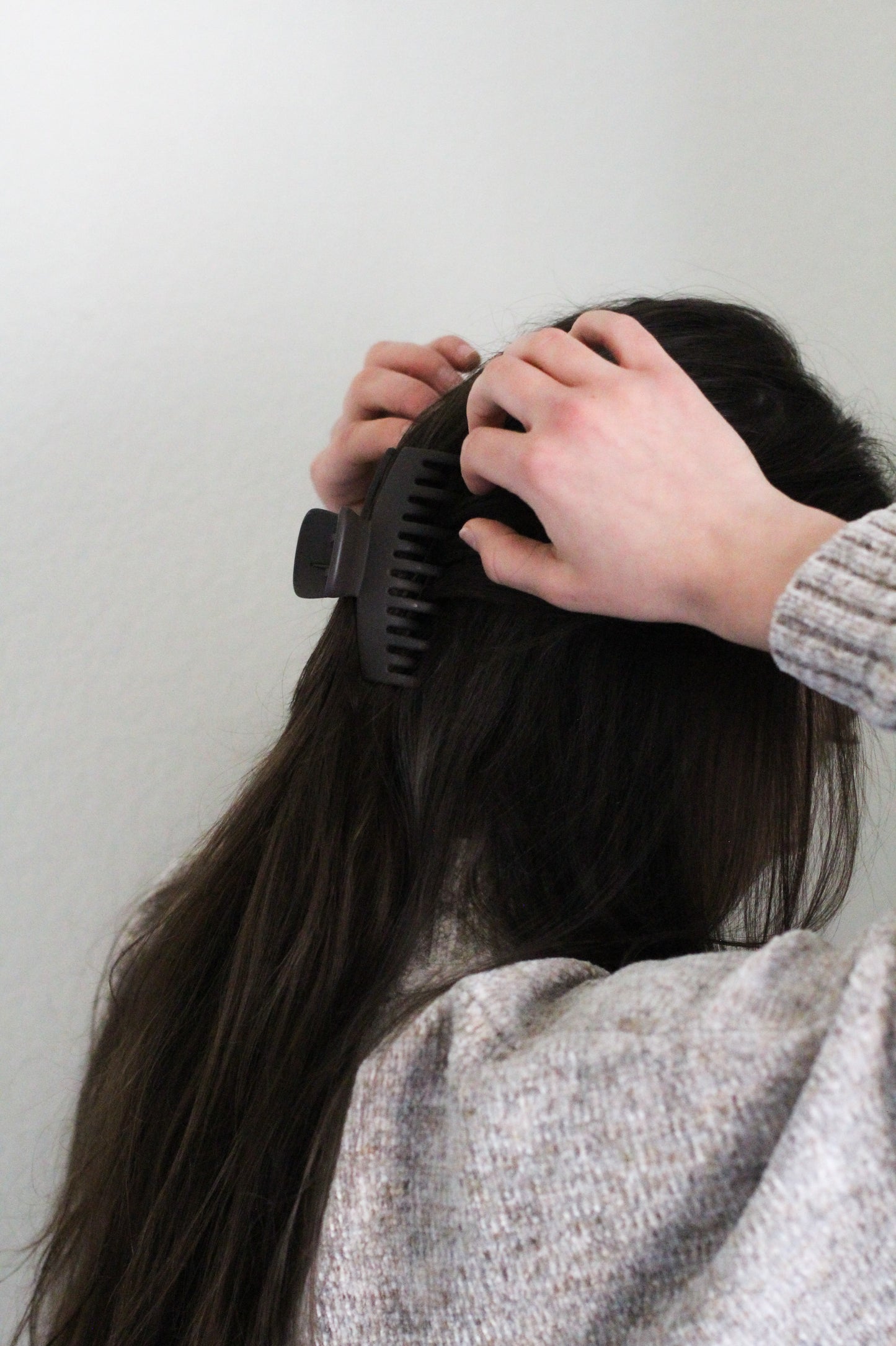 Jaw Clip | dark brown