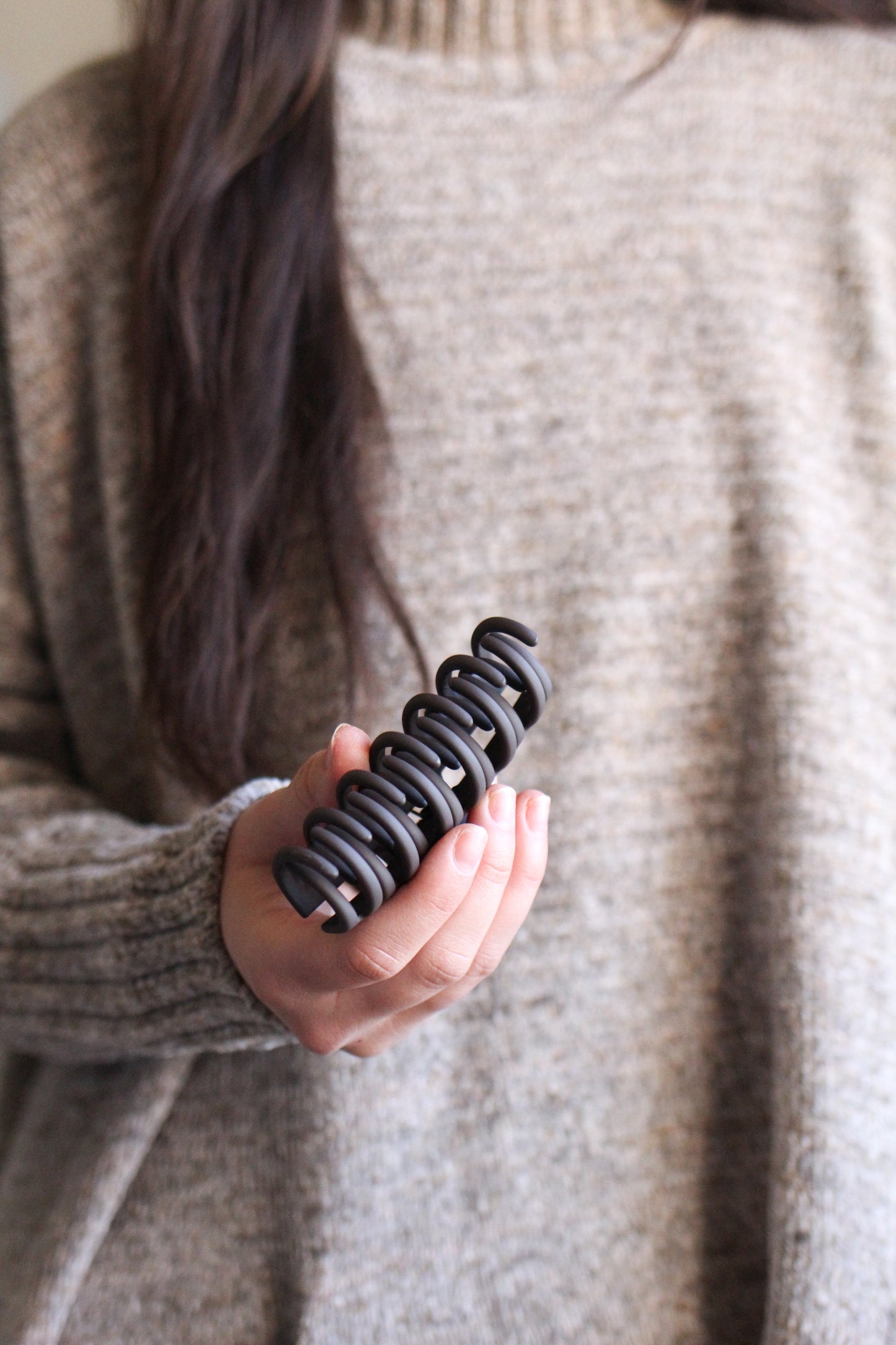 Jaw Clip | dark brown