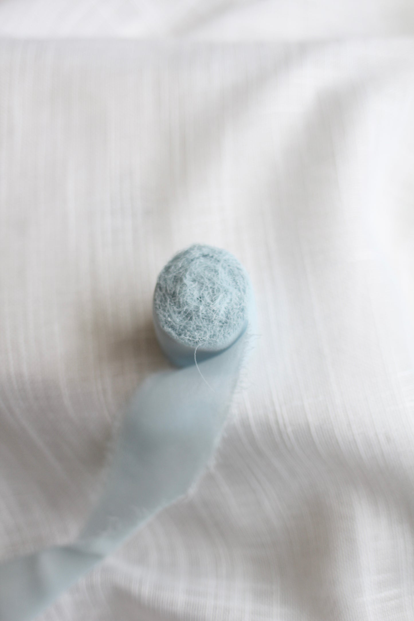 chiffon ribbon | Cinderella blue