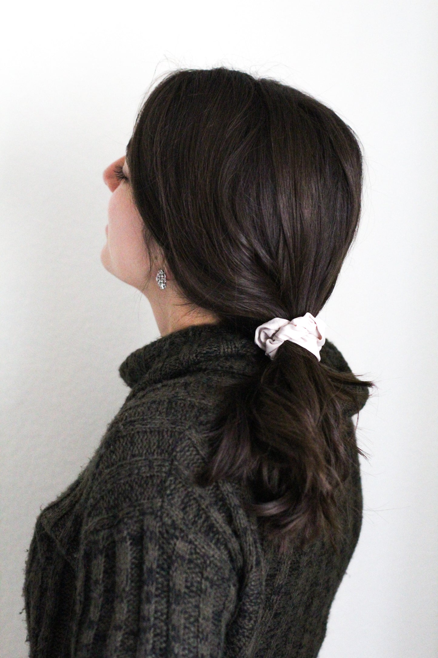 "Cream" Hair Scrunchy