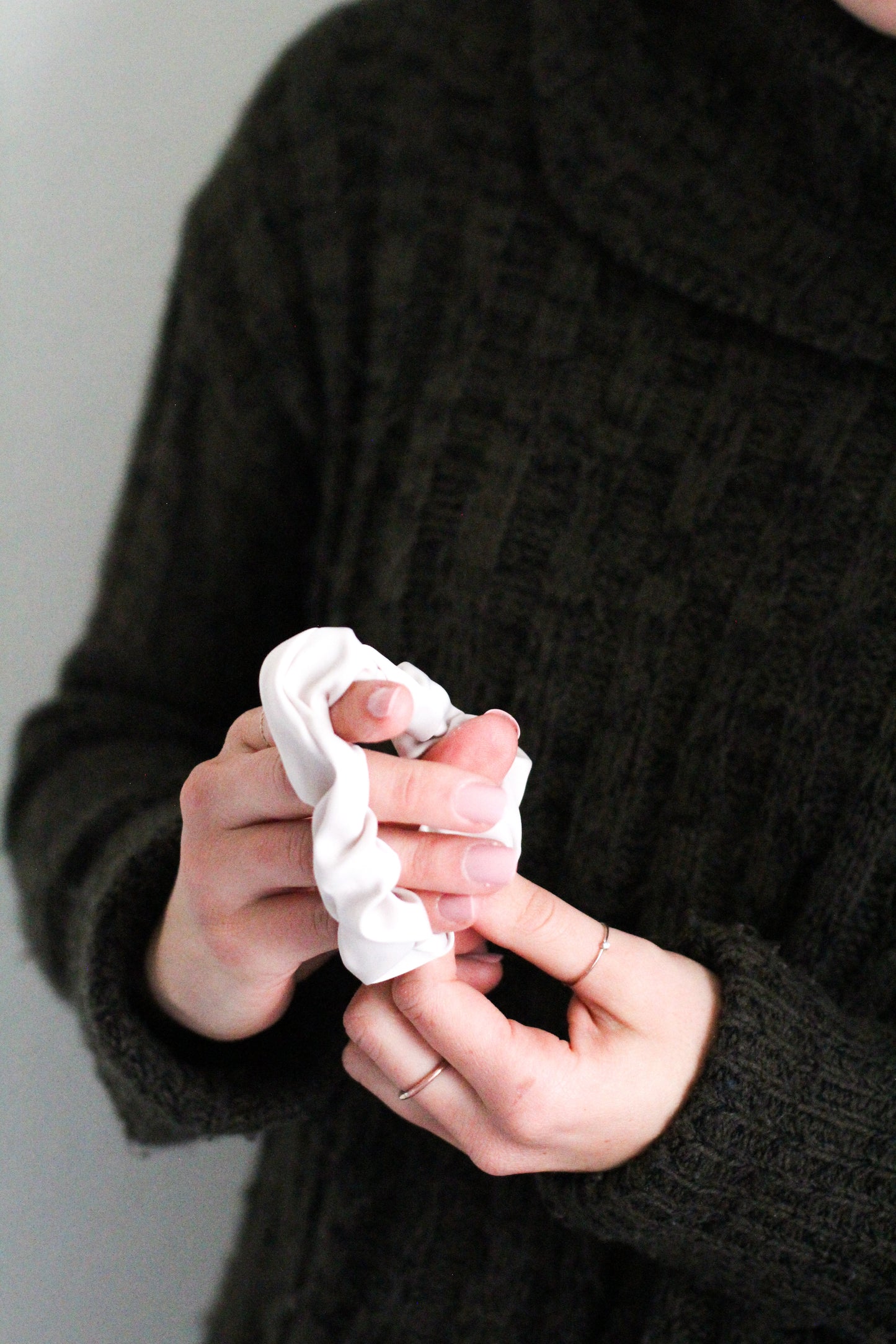 "Cream" Hair Scrunchy