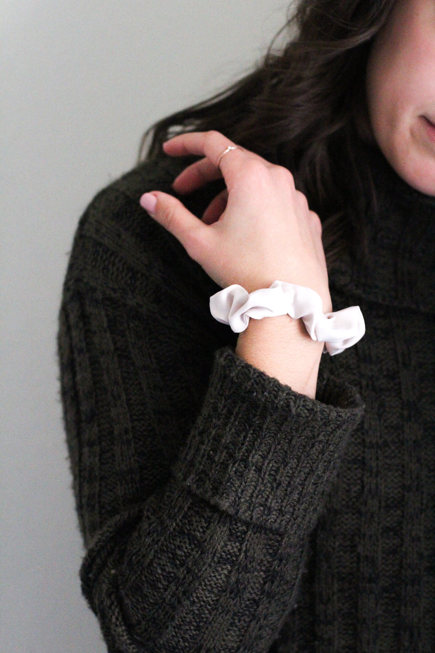 "Cream" Hair Scrunchy