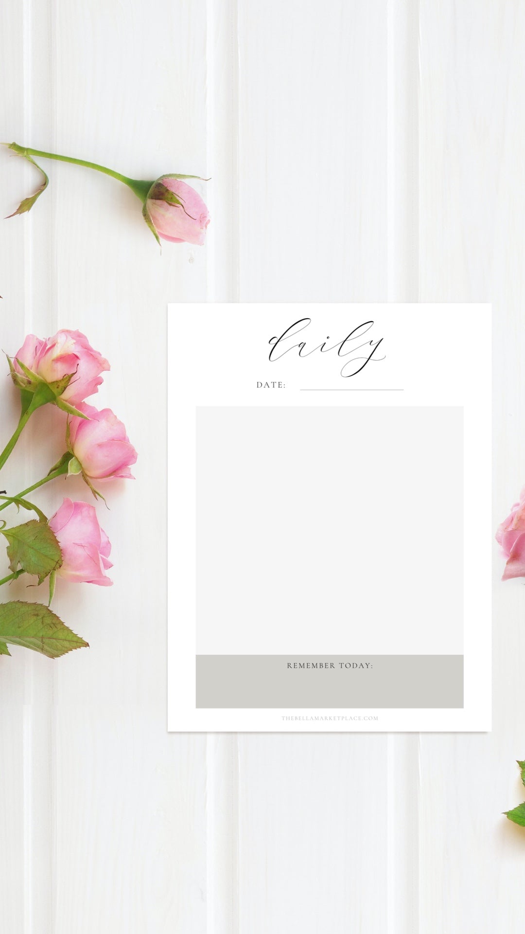 Daily Task List | digital download