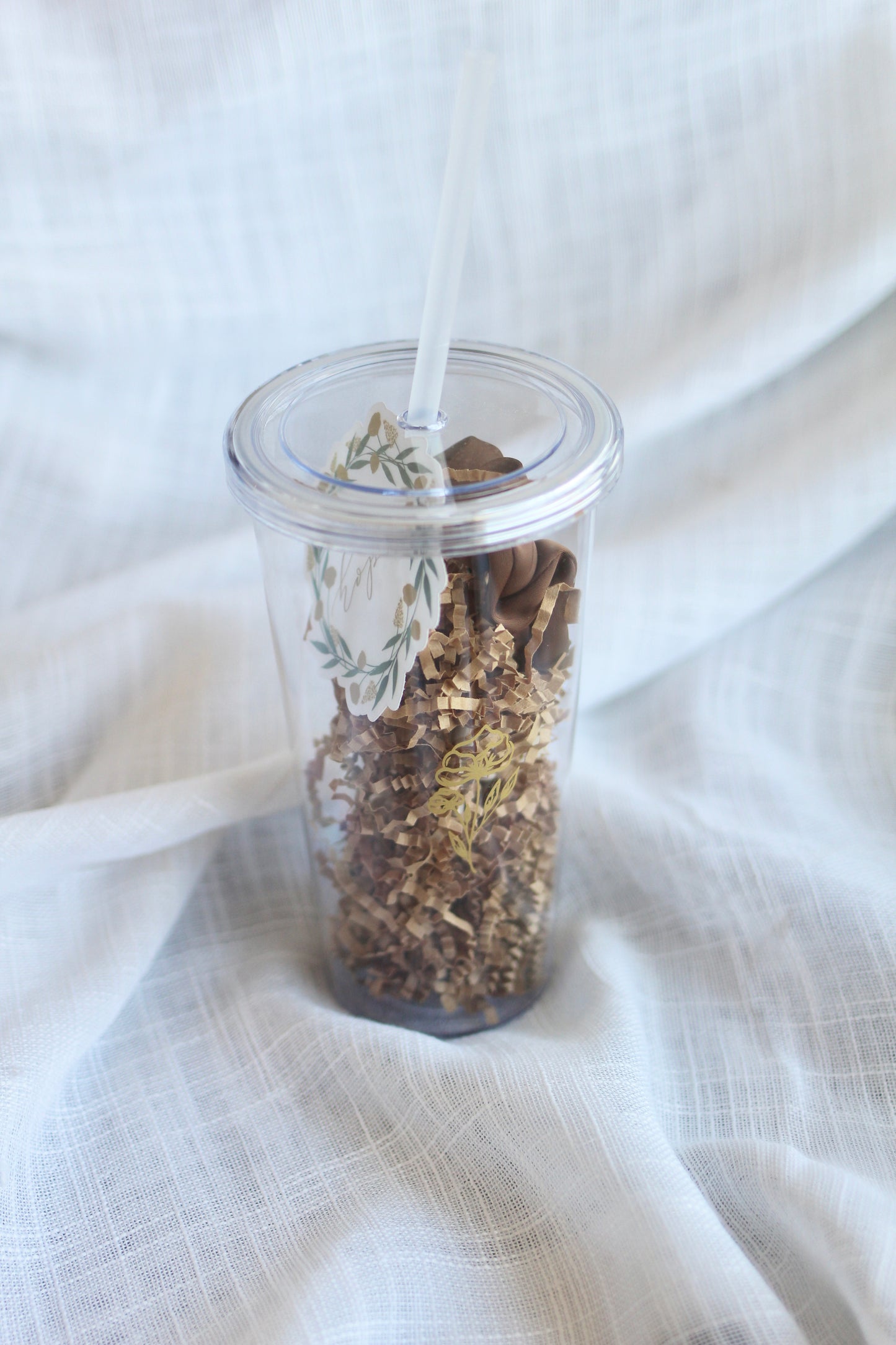 Floral Beauty Tumbler | gift bundle