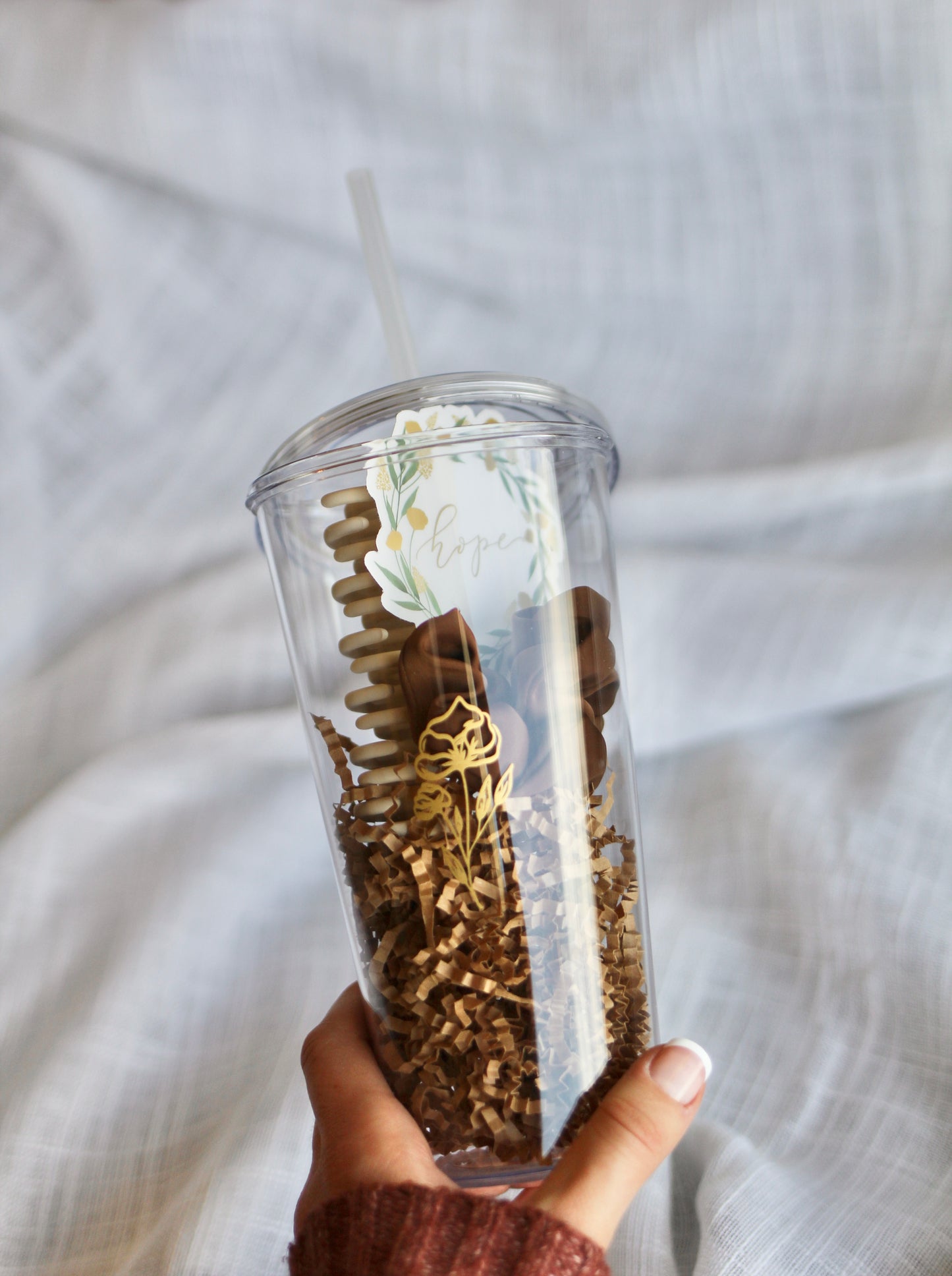 Floral Beauty Tumbler | gift bundle
