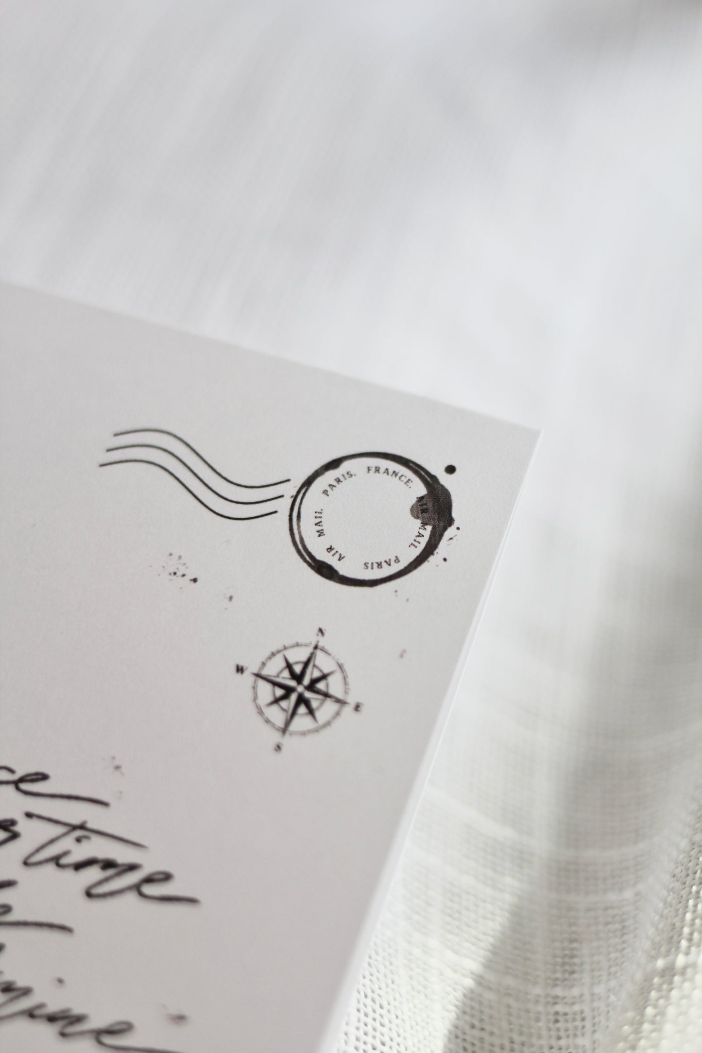 "French Cafe" Valentine Card