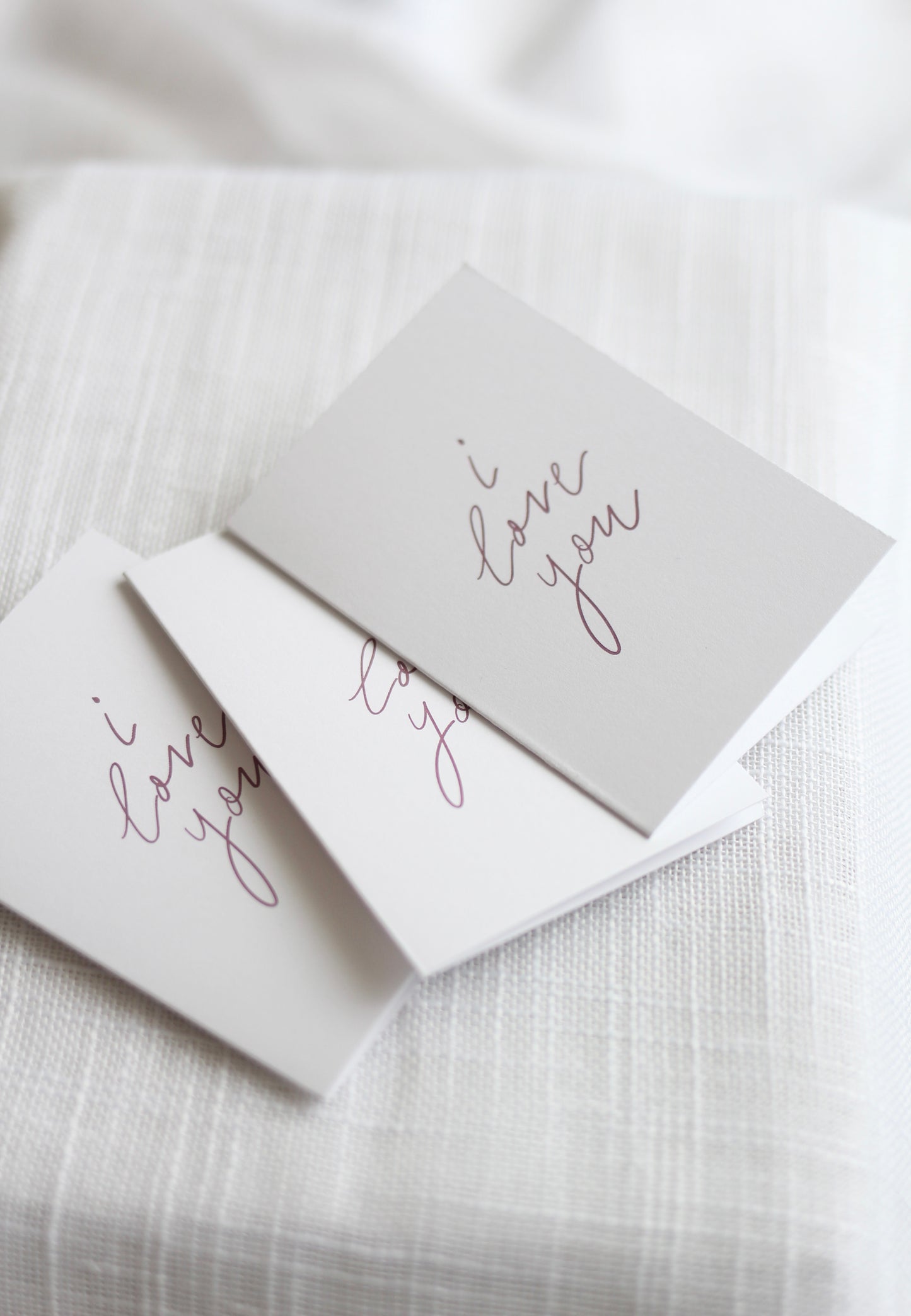 "i love you" | mini notecards