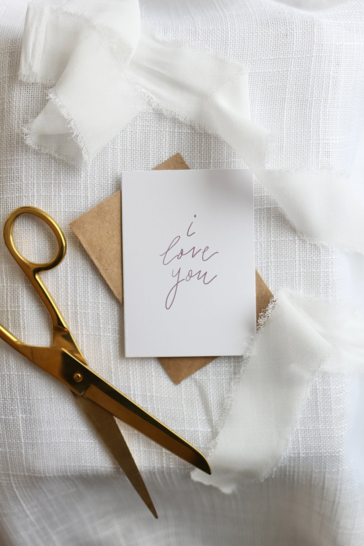 "i love you" | mini notecards