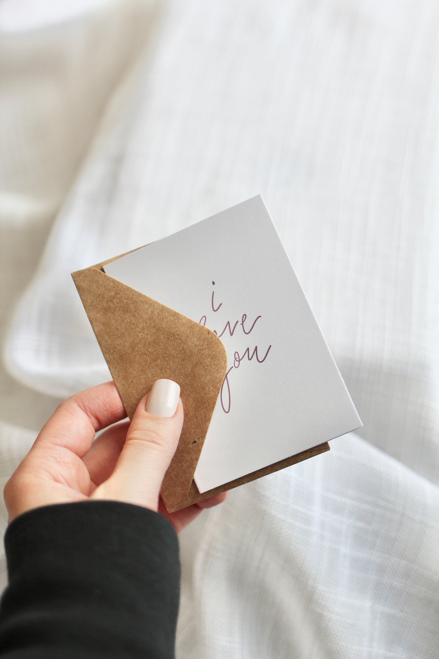 "i love you" | mini notecards