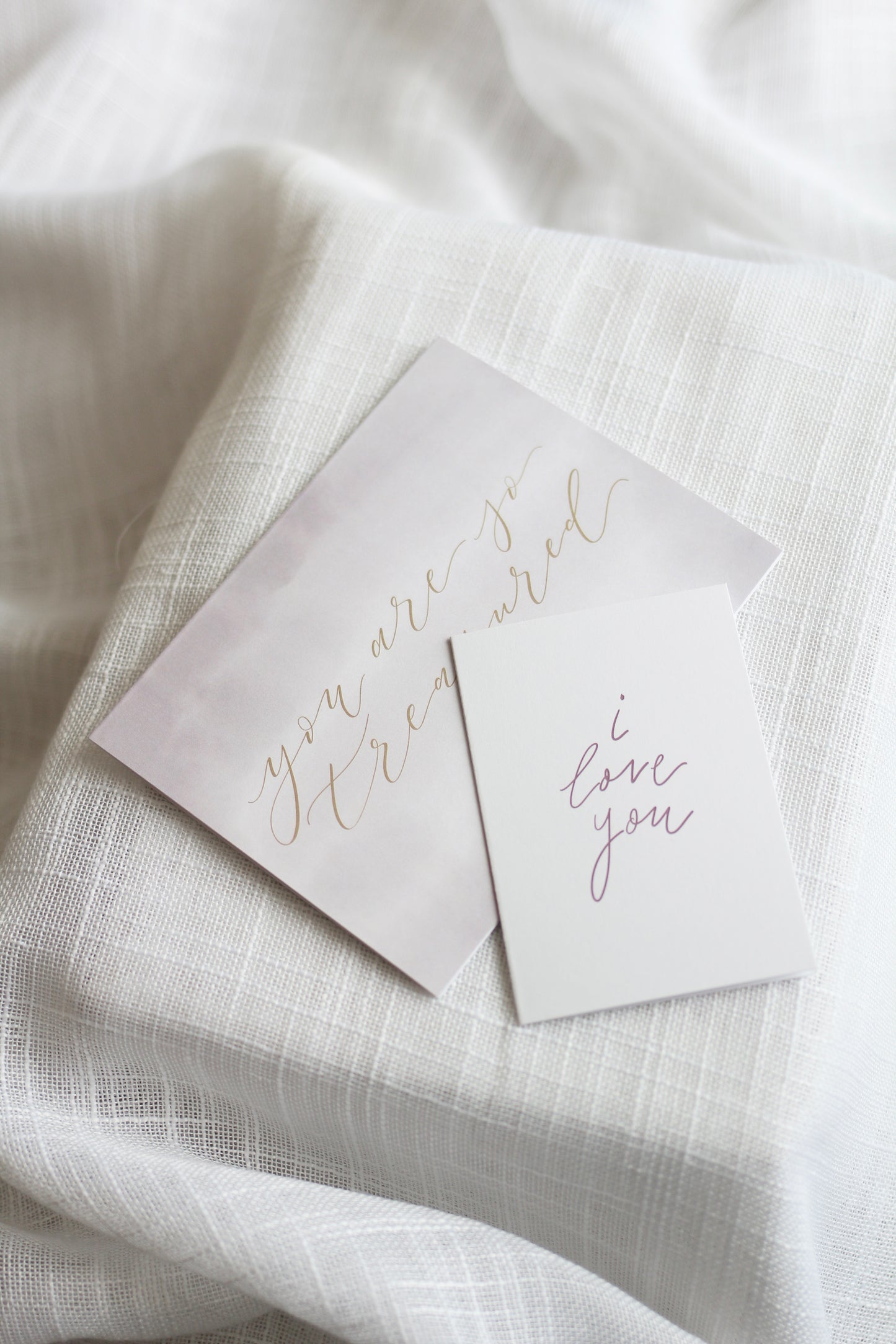 "i love you" | mini notecards
