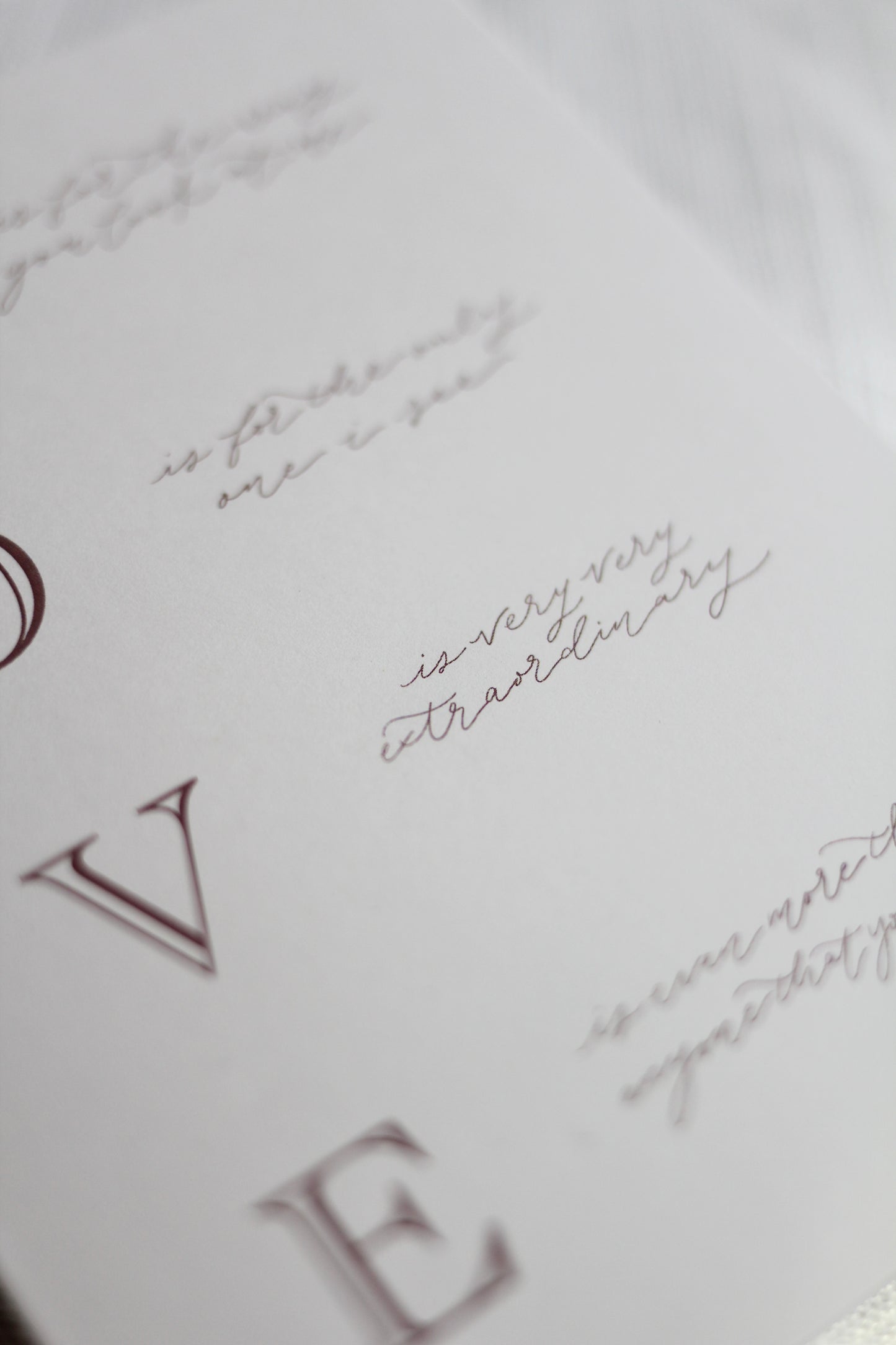 L. O. V. E. Blush Valentine