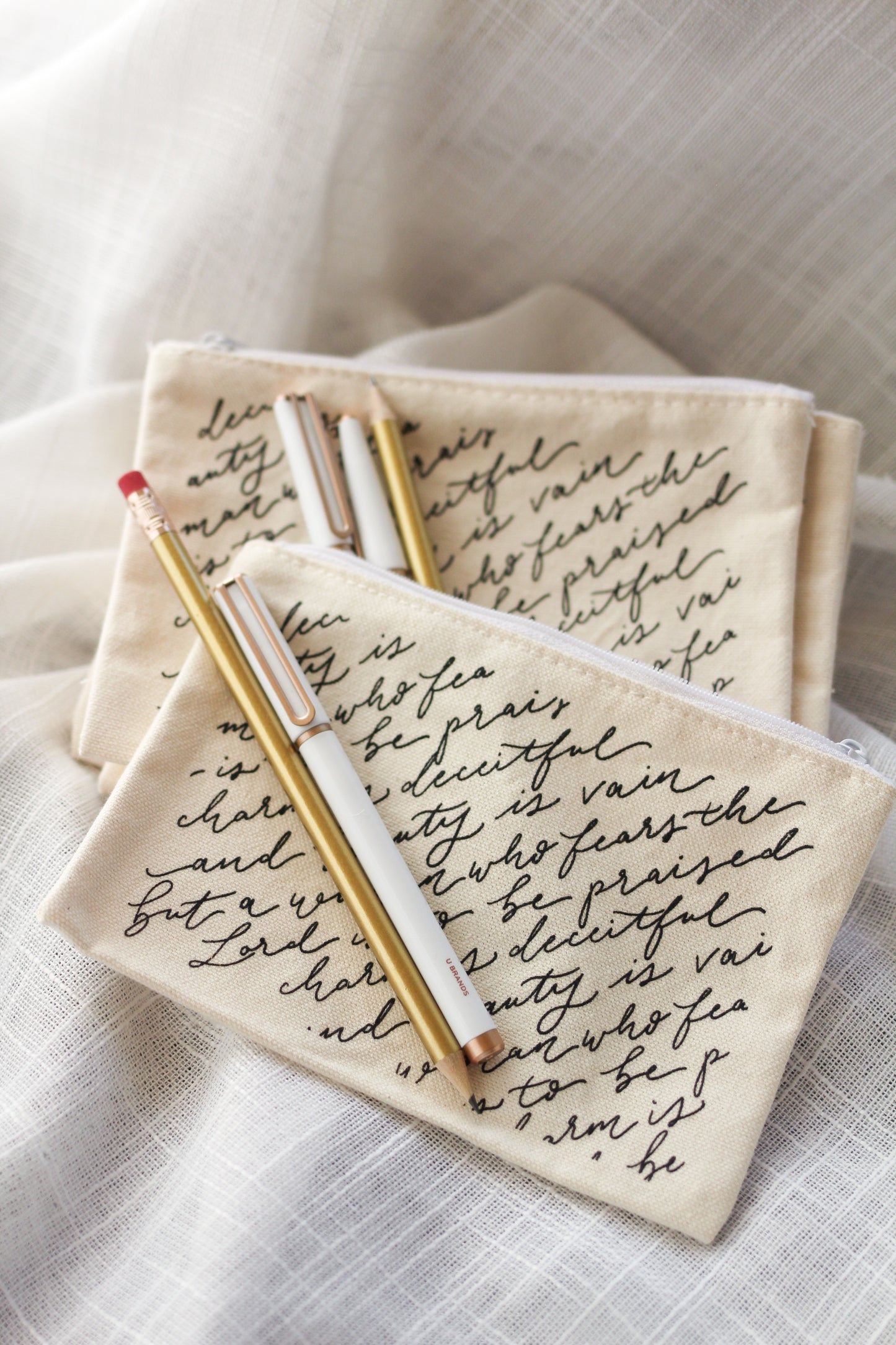 Zippered Pouch | Proverbs 31 Script