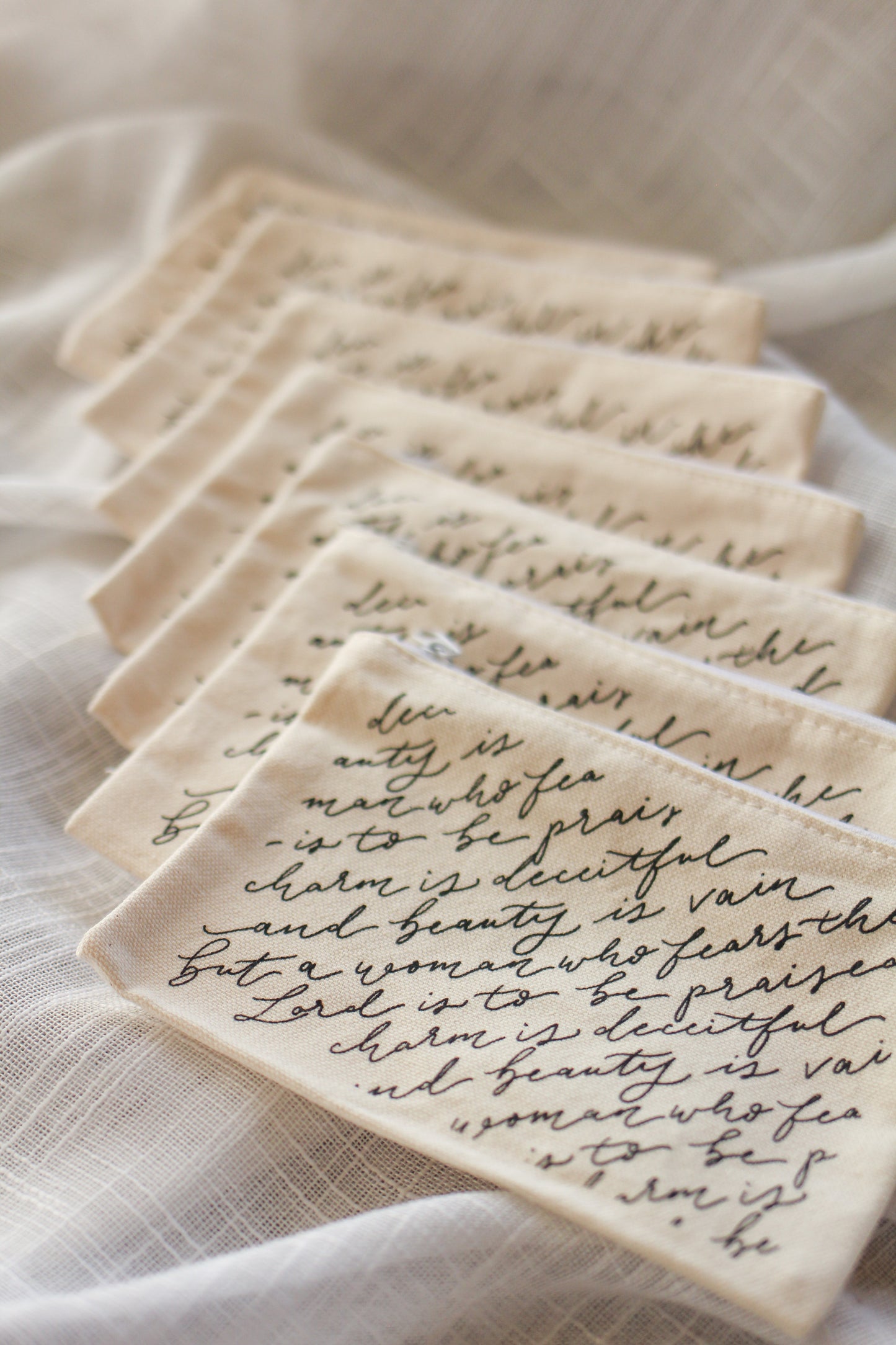 Zippered Pouch | Proverbs 31 Script