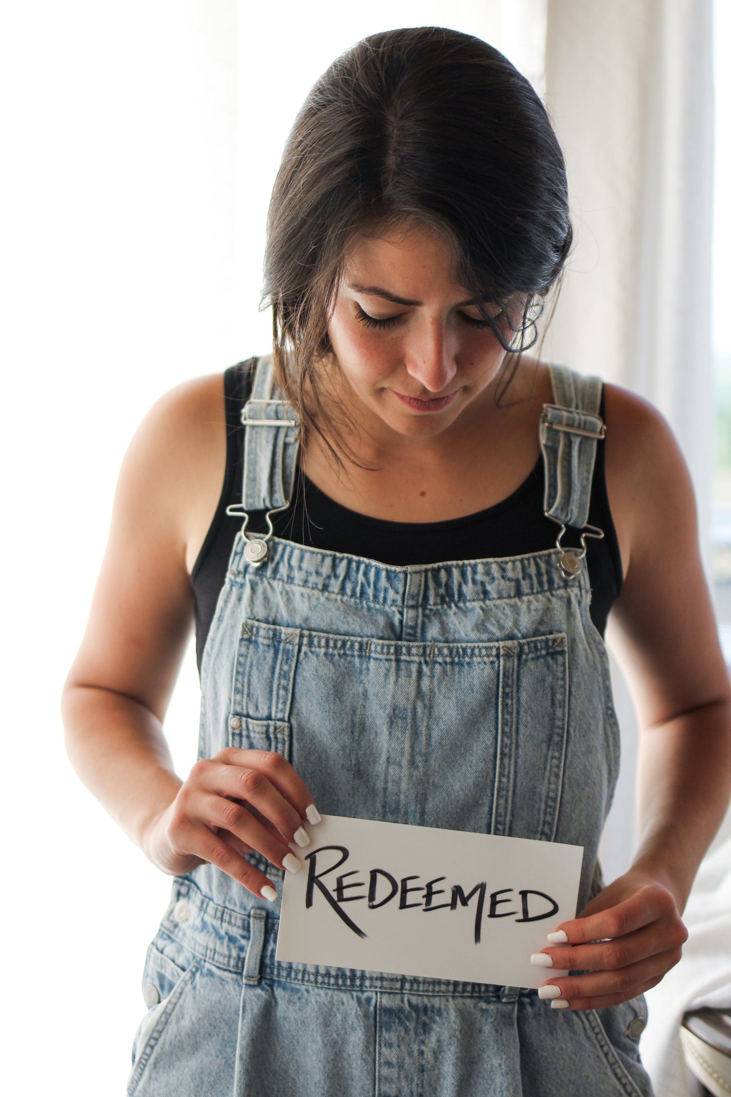 redeemed | bumper sticker