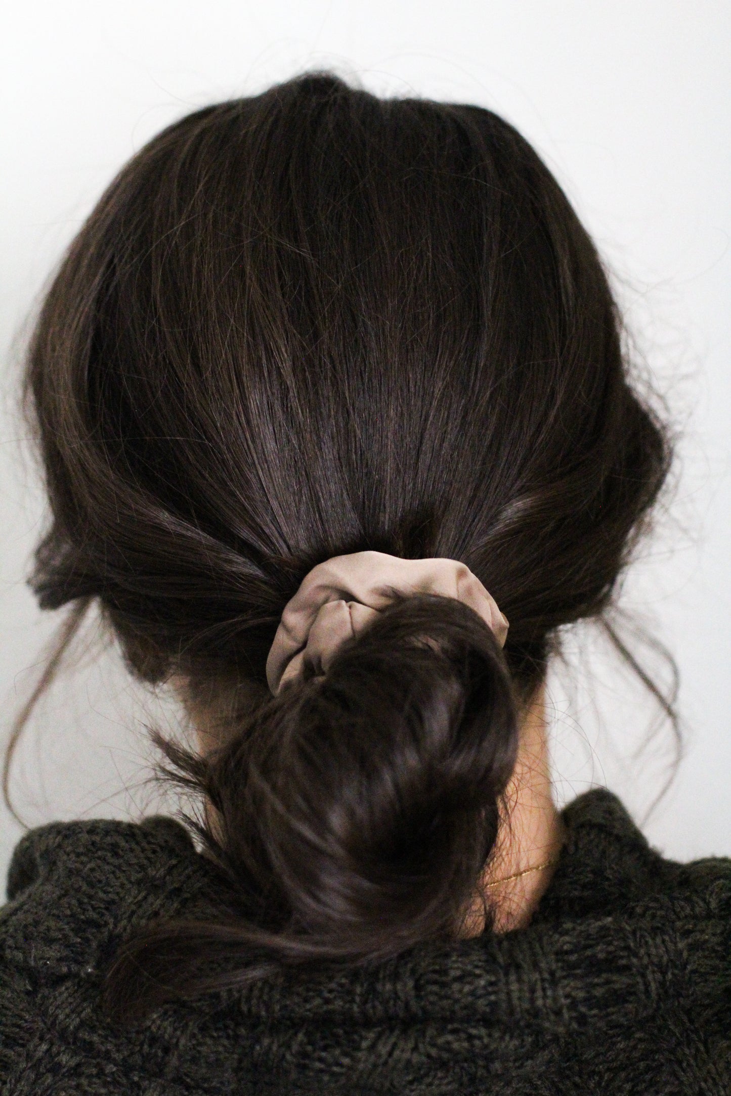 "Latte" Hair Scrunchy