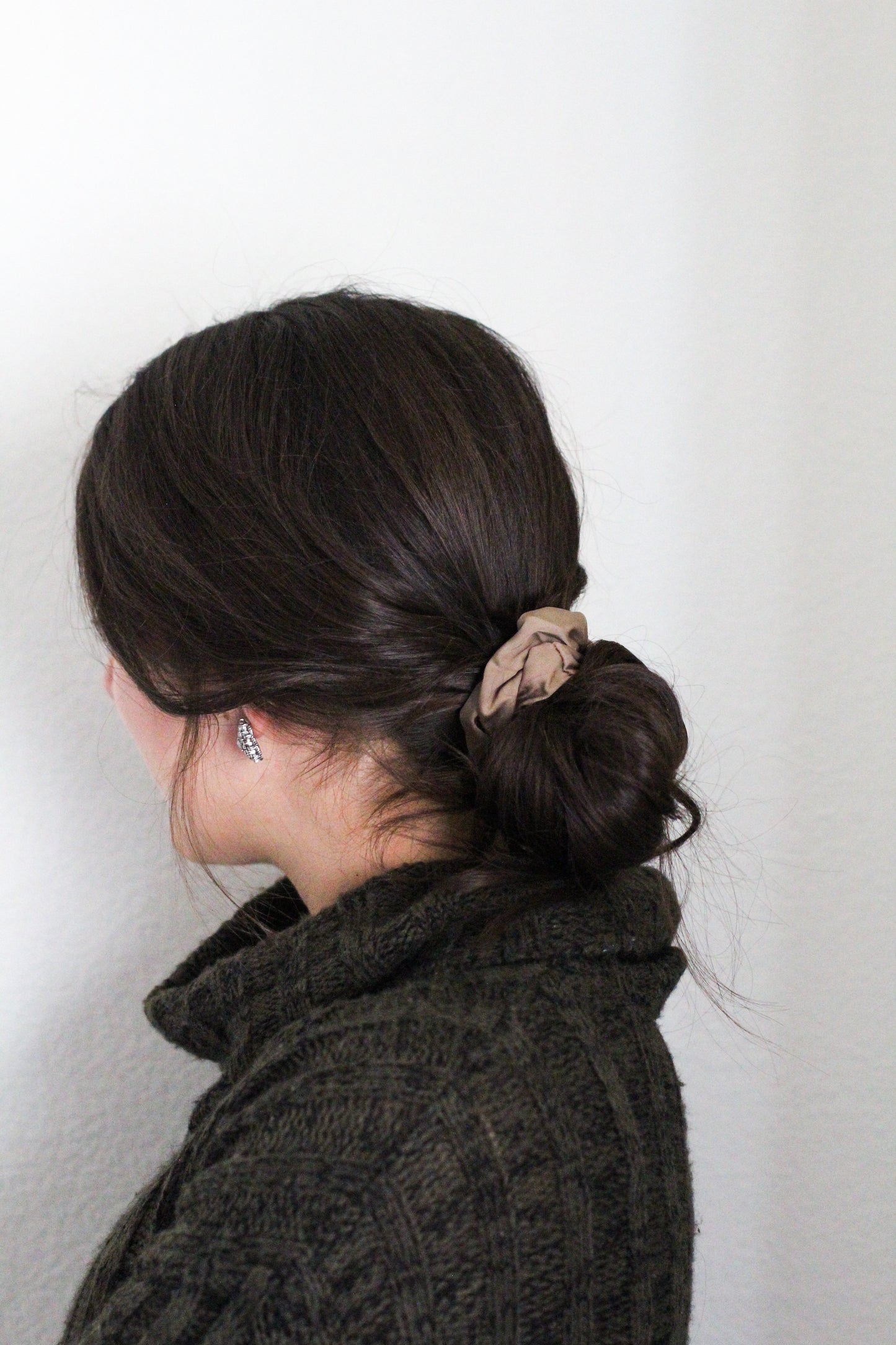 "Latte" Hair Scrunchy