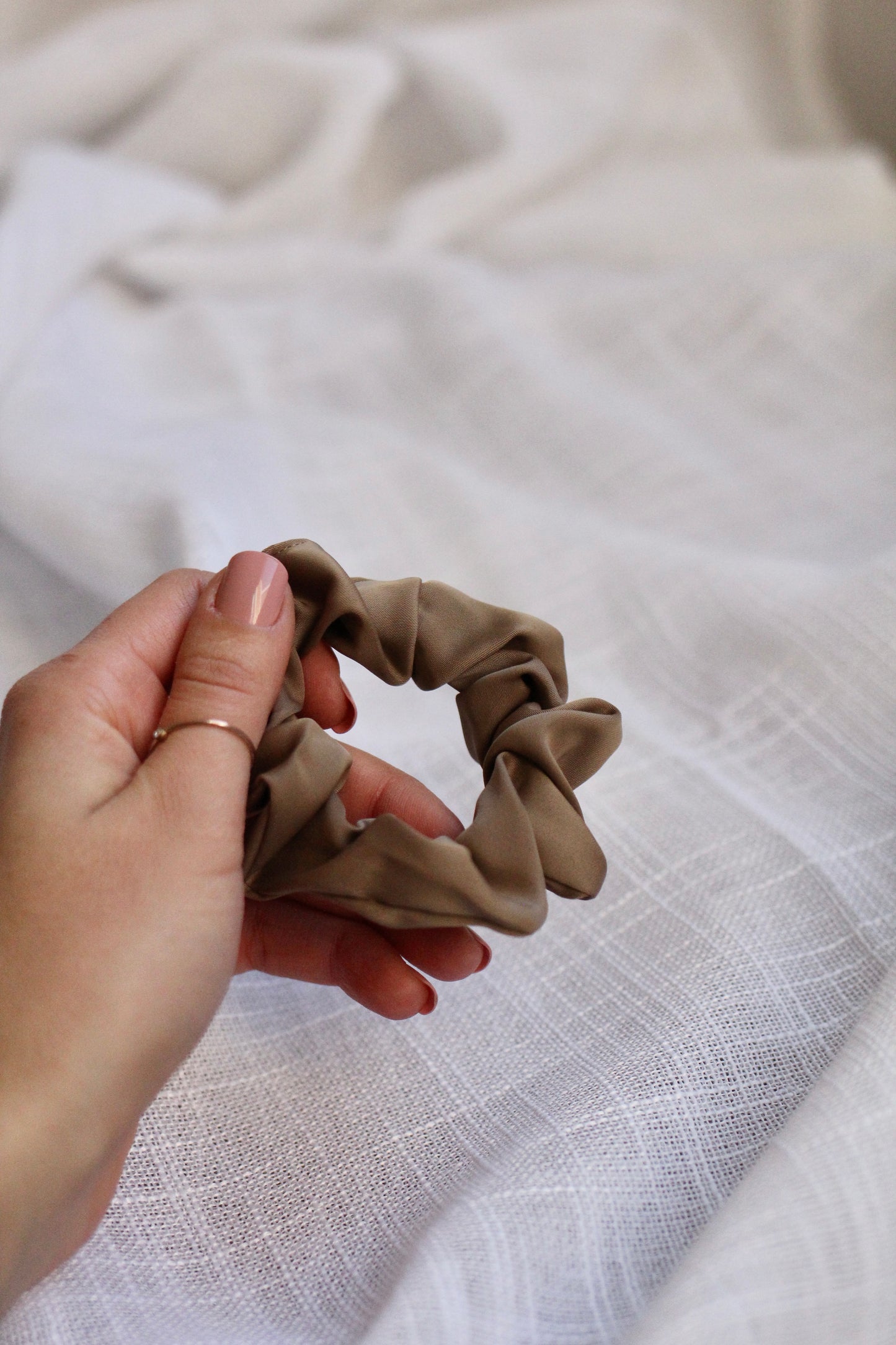 "Latte" Hair Scrunchy