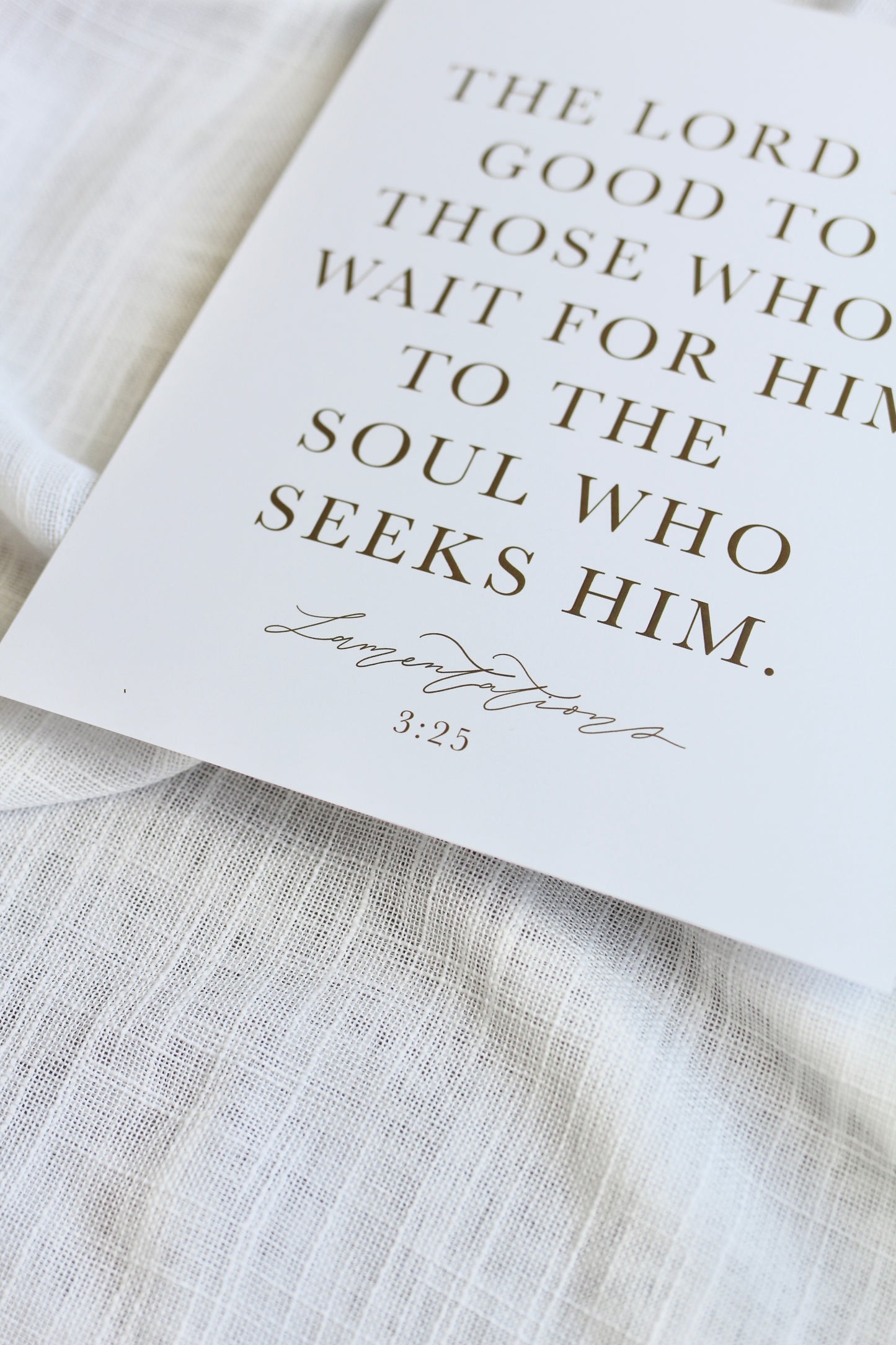 lamentations 3:25  |  print