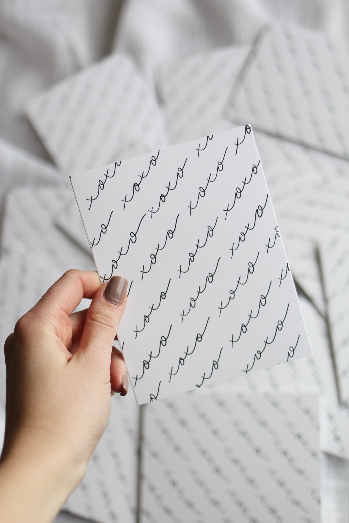 6-Pack Elegant Script Valentines