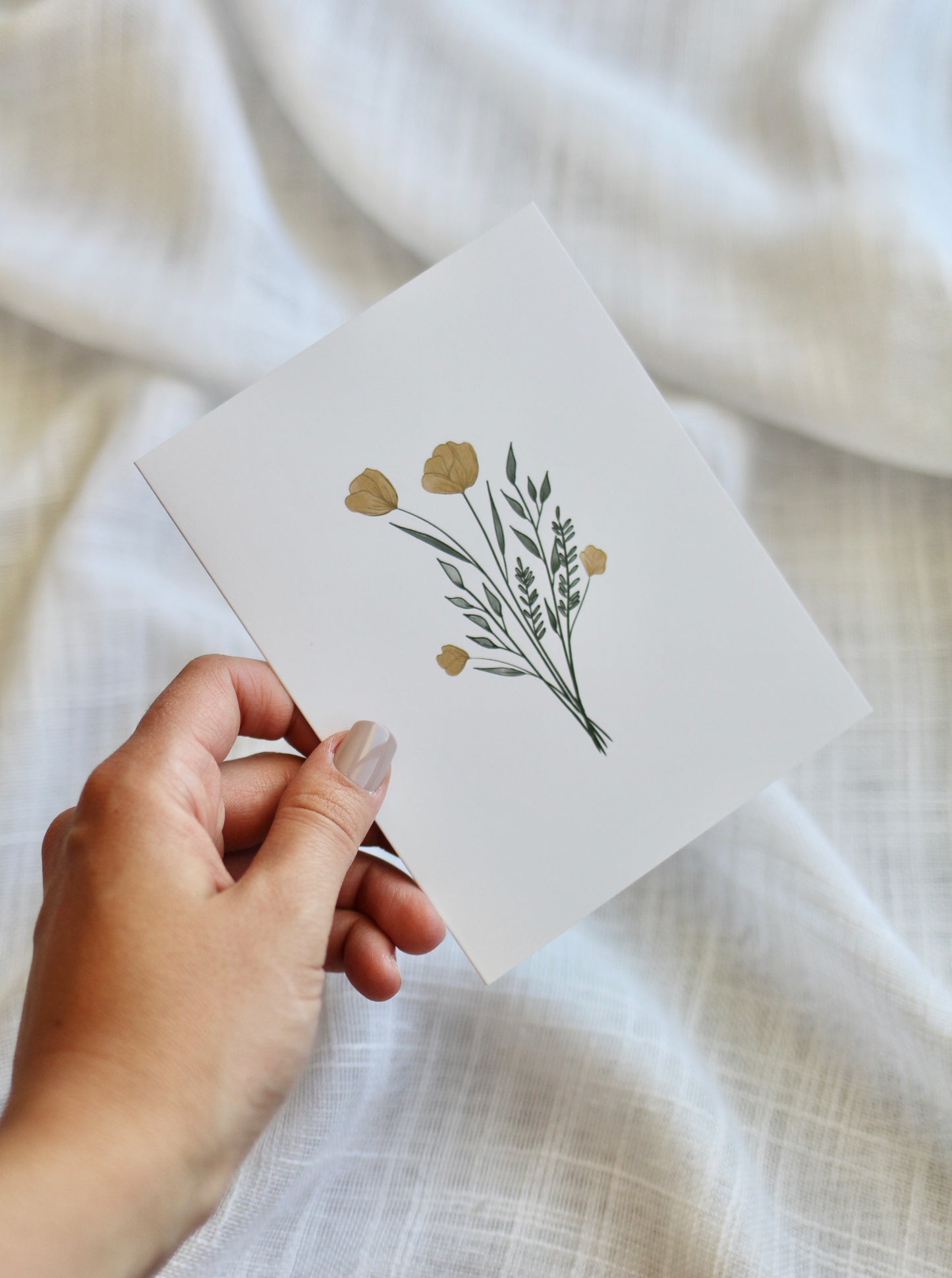 watercolor floral bouquet | set of notecards