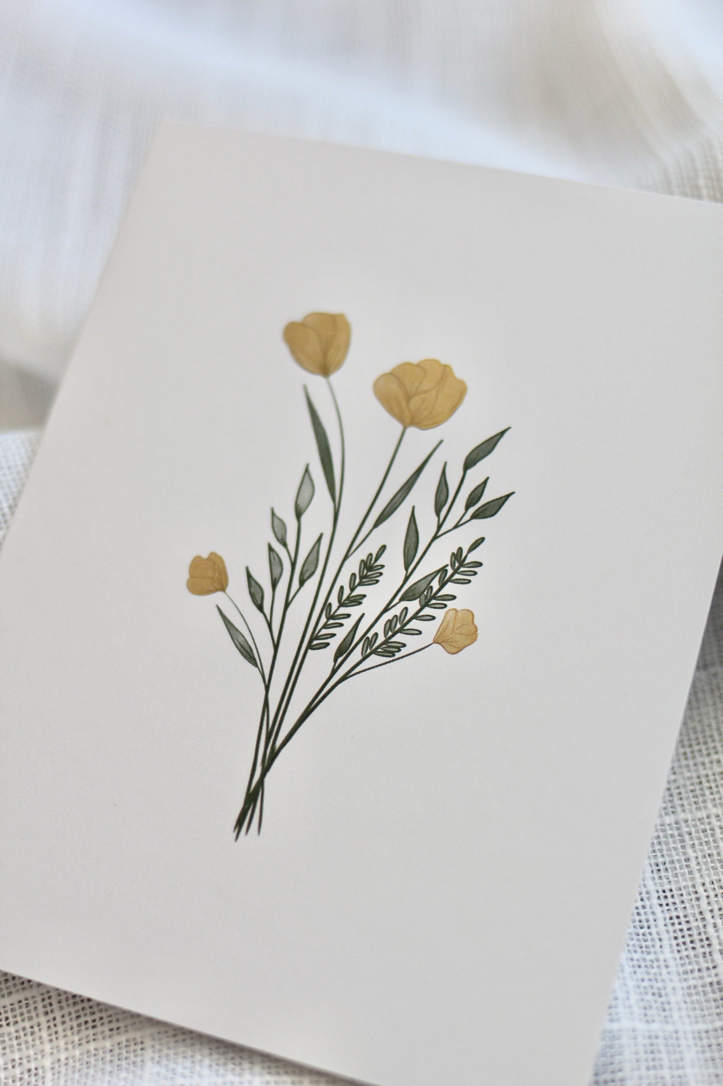 watercolor floral bouquet | set of notecards