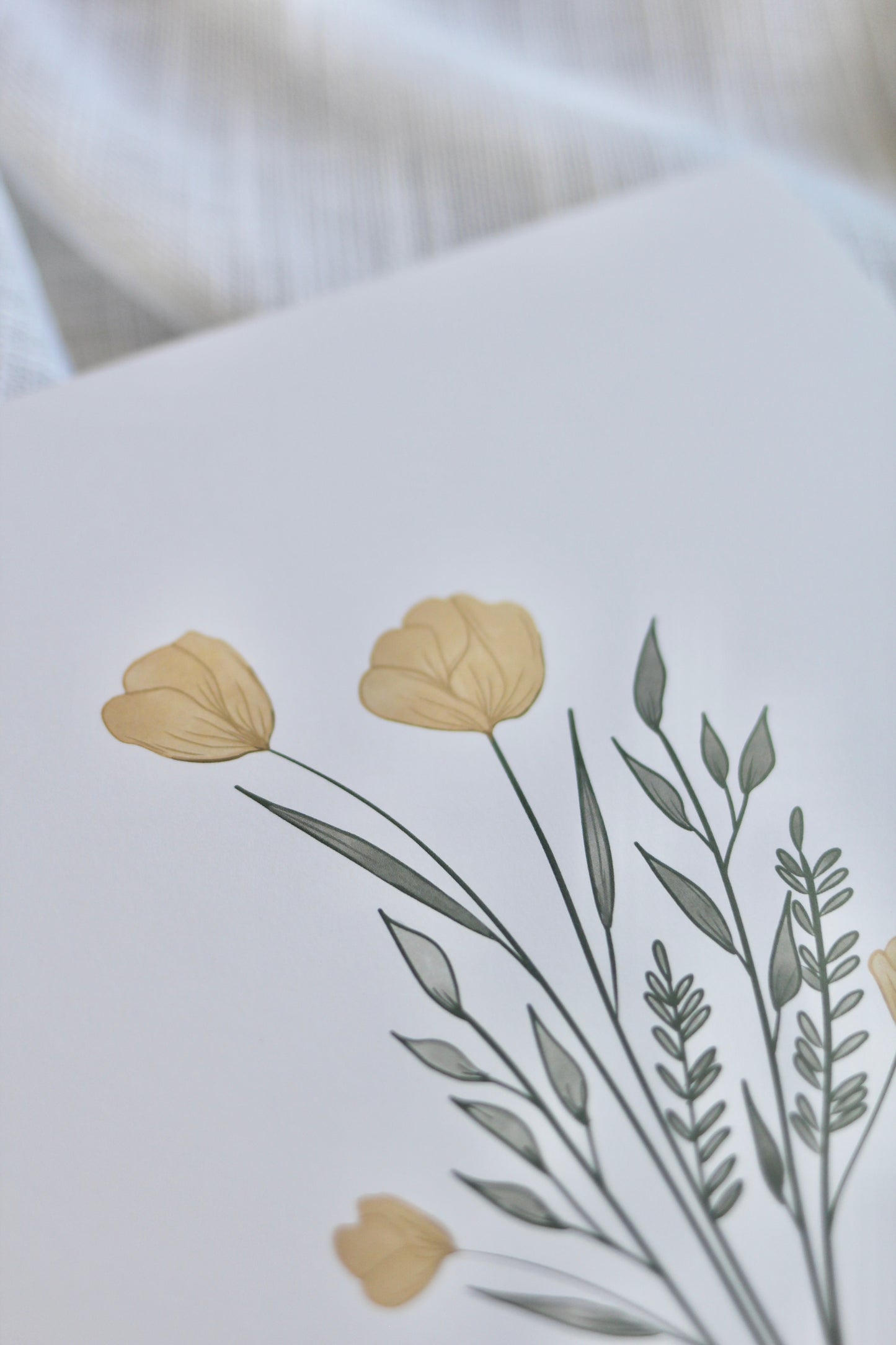 watercolor floral bouquet  |  8x10" print