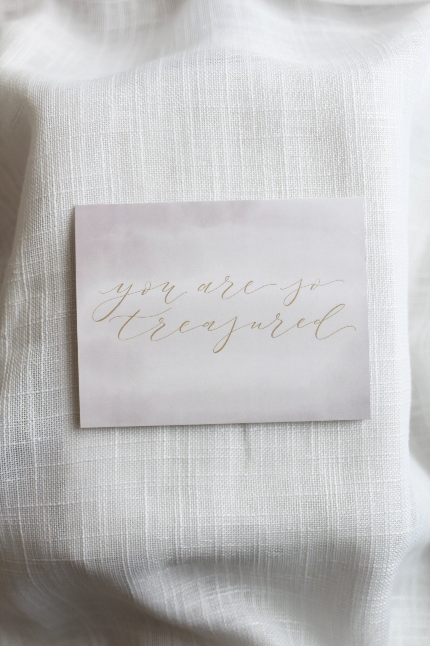 "you are so treasured" | set of 6 notecards
