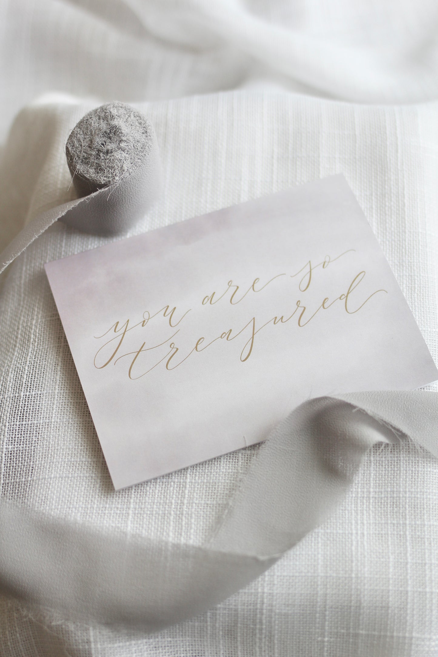 "you are so treasured" | set of 6 notecards
