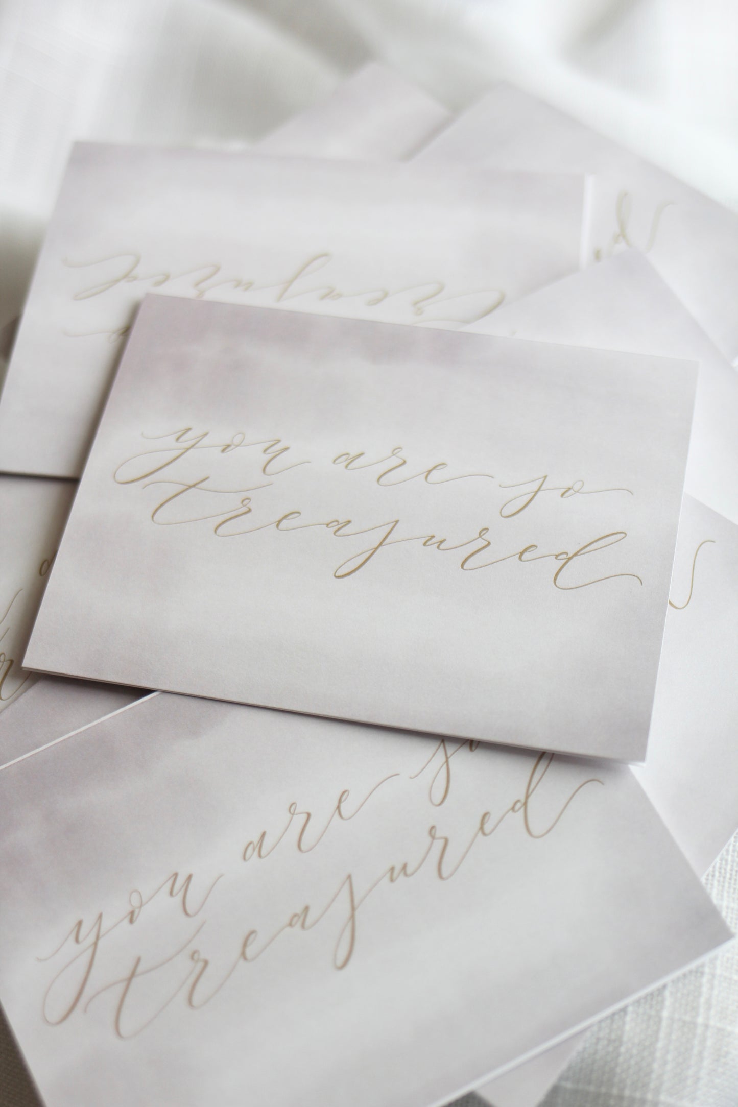 "you are so treasured" | set of 6 notecards