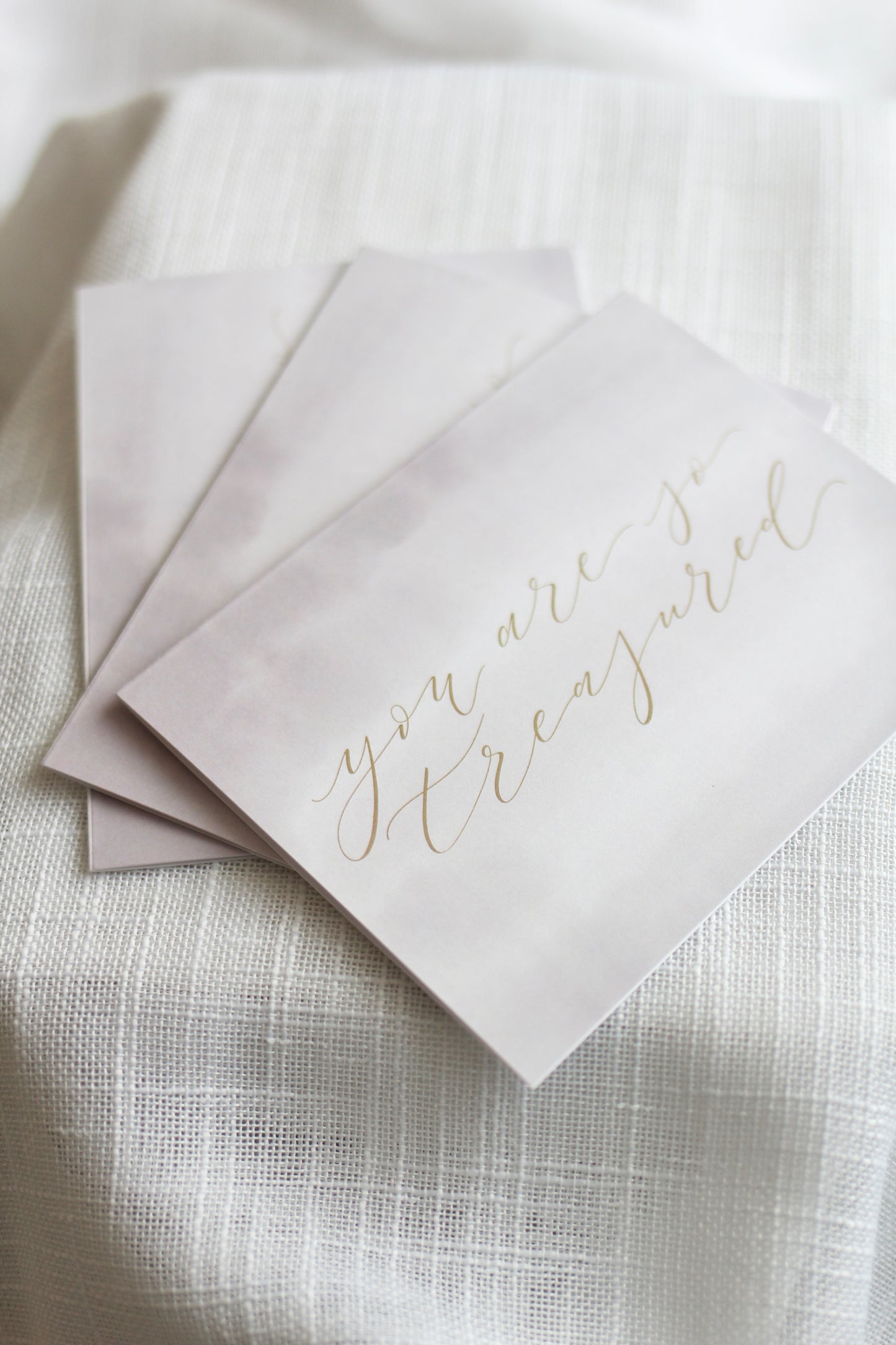 "you are so treasured" | set of 6 notecards