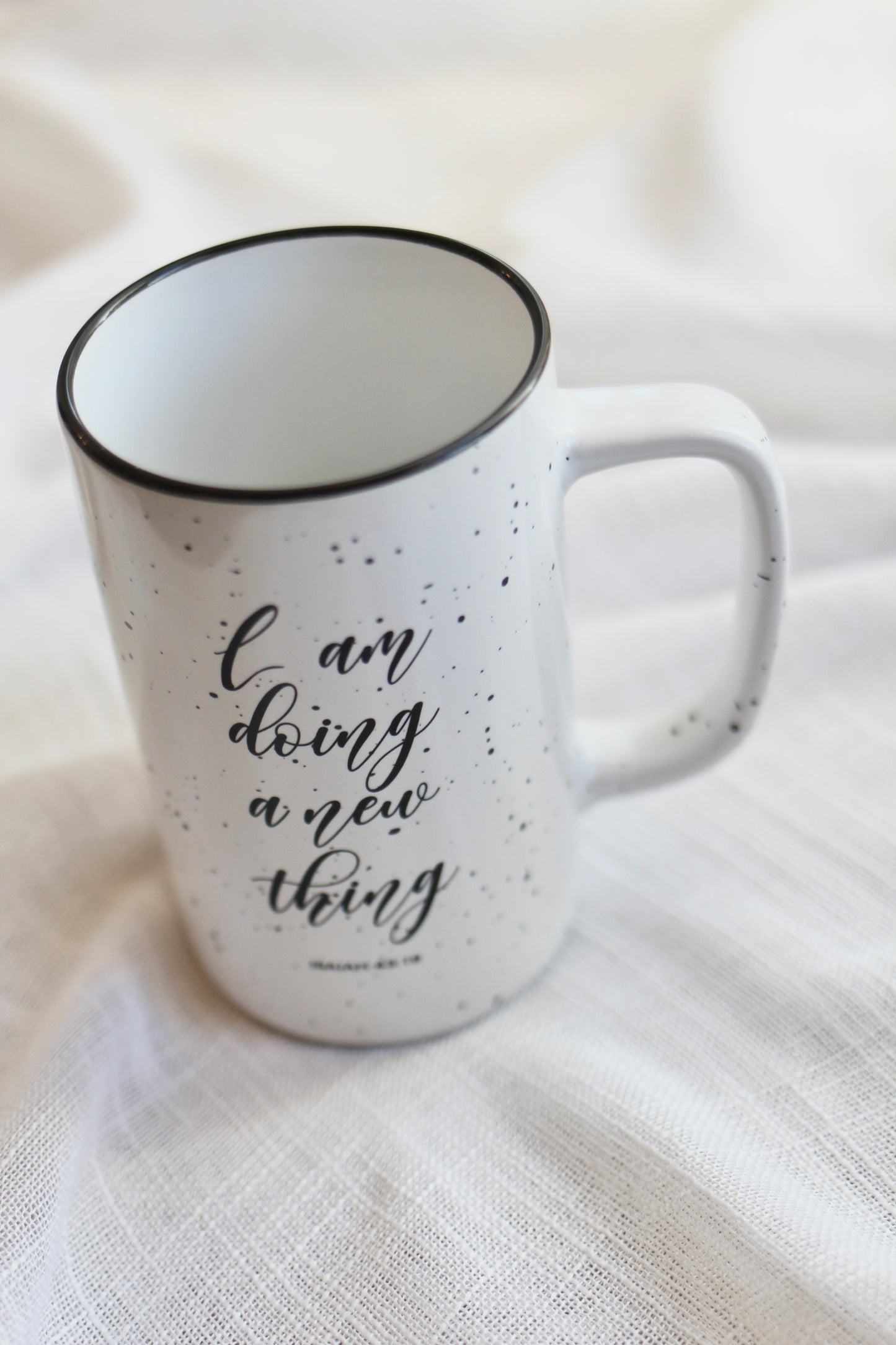 Isaiah 43:19 Tall Camper Mug