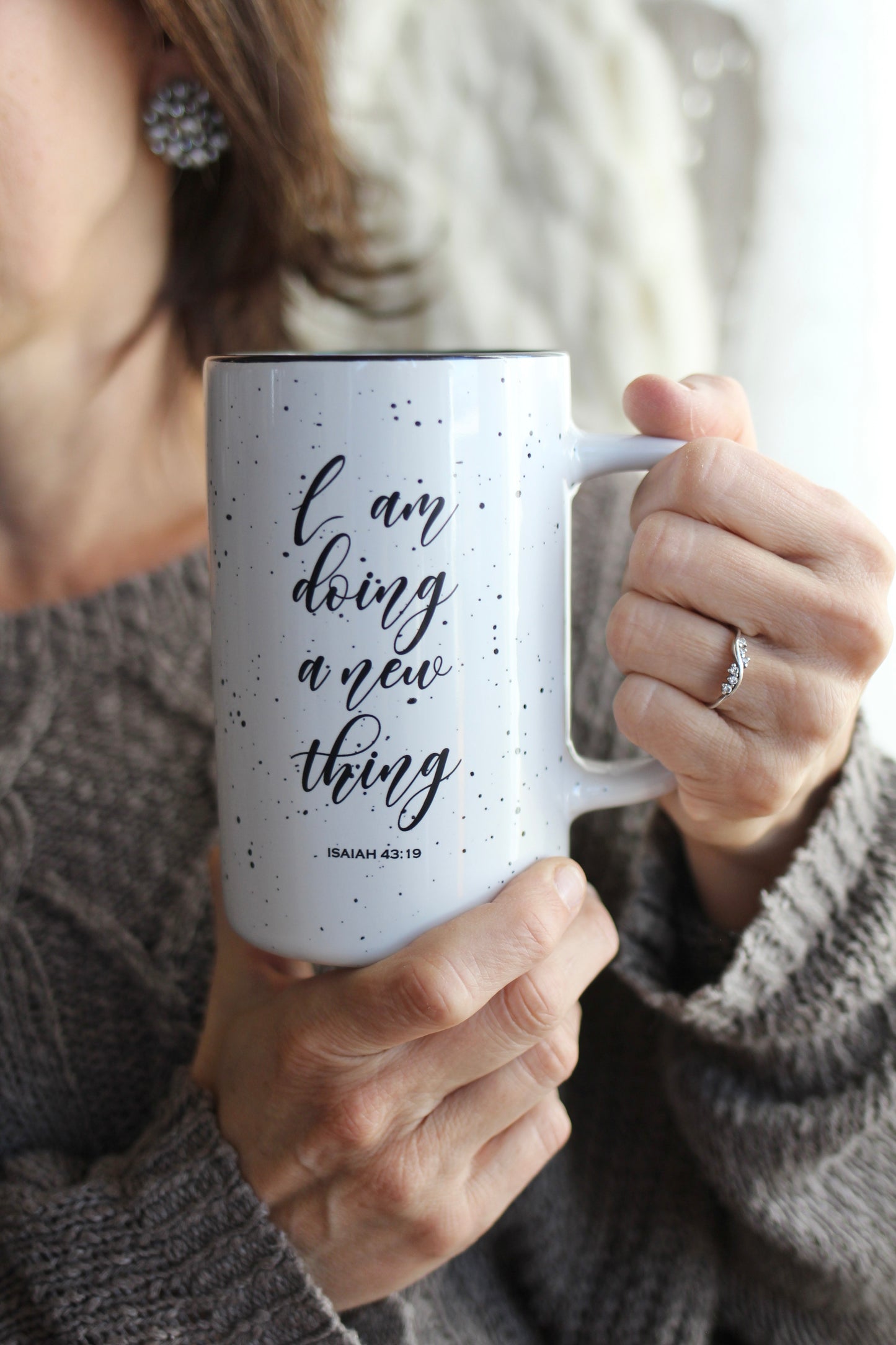 Isaiah 43:19 Tall Camper Mug