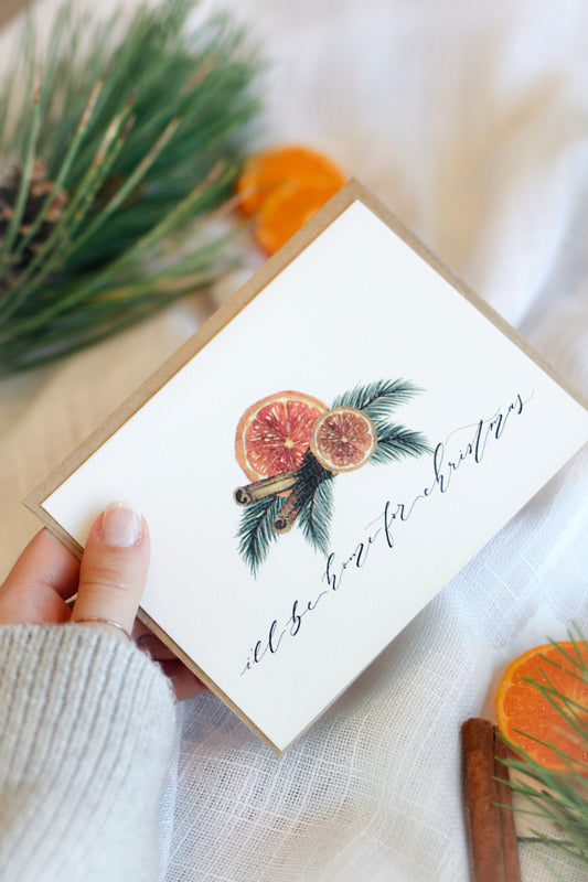 8-pack Watercolor Christmas Cards