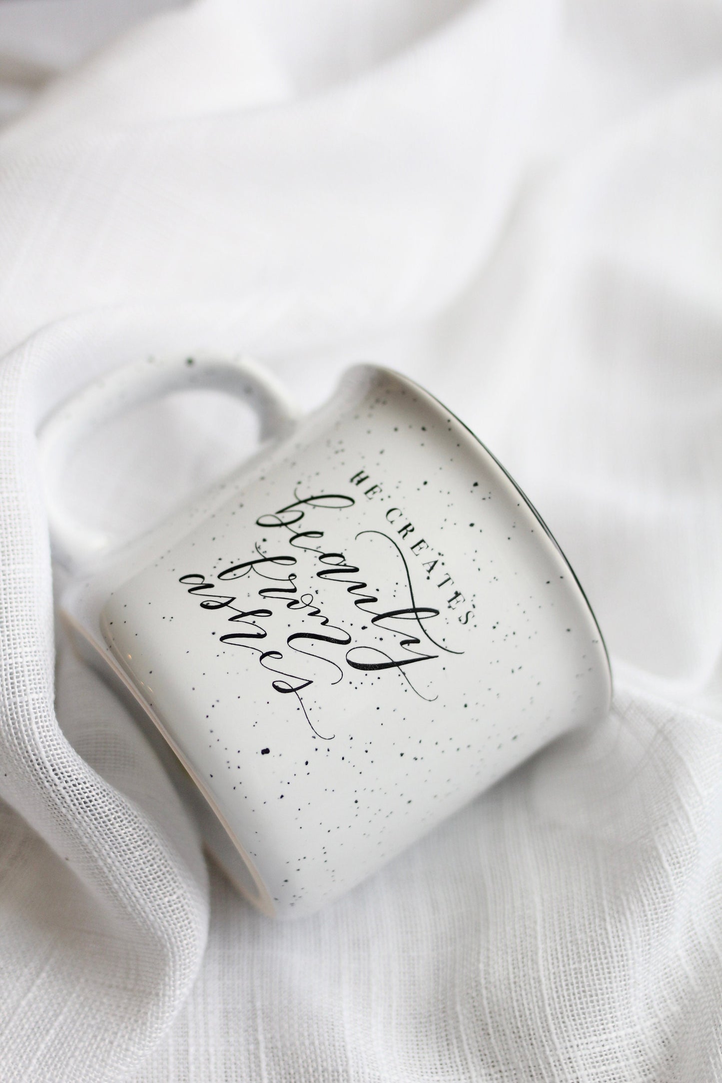 "Beauty from Ashes" Camper Mug