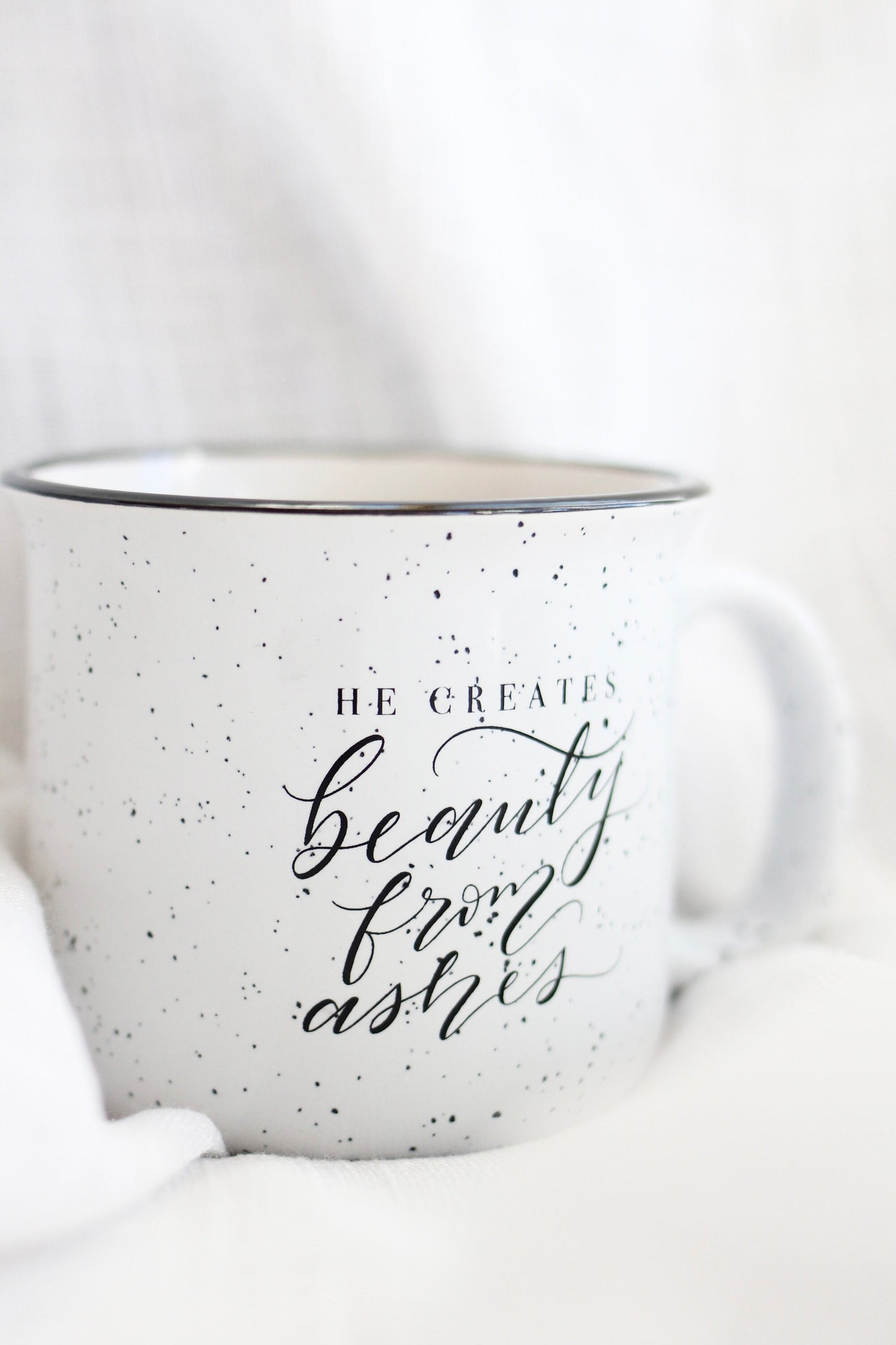"Beauty from Ashes" Camper Mug