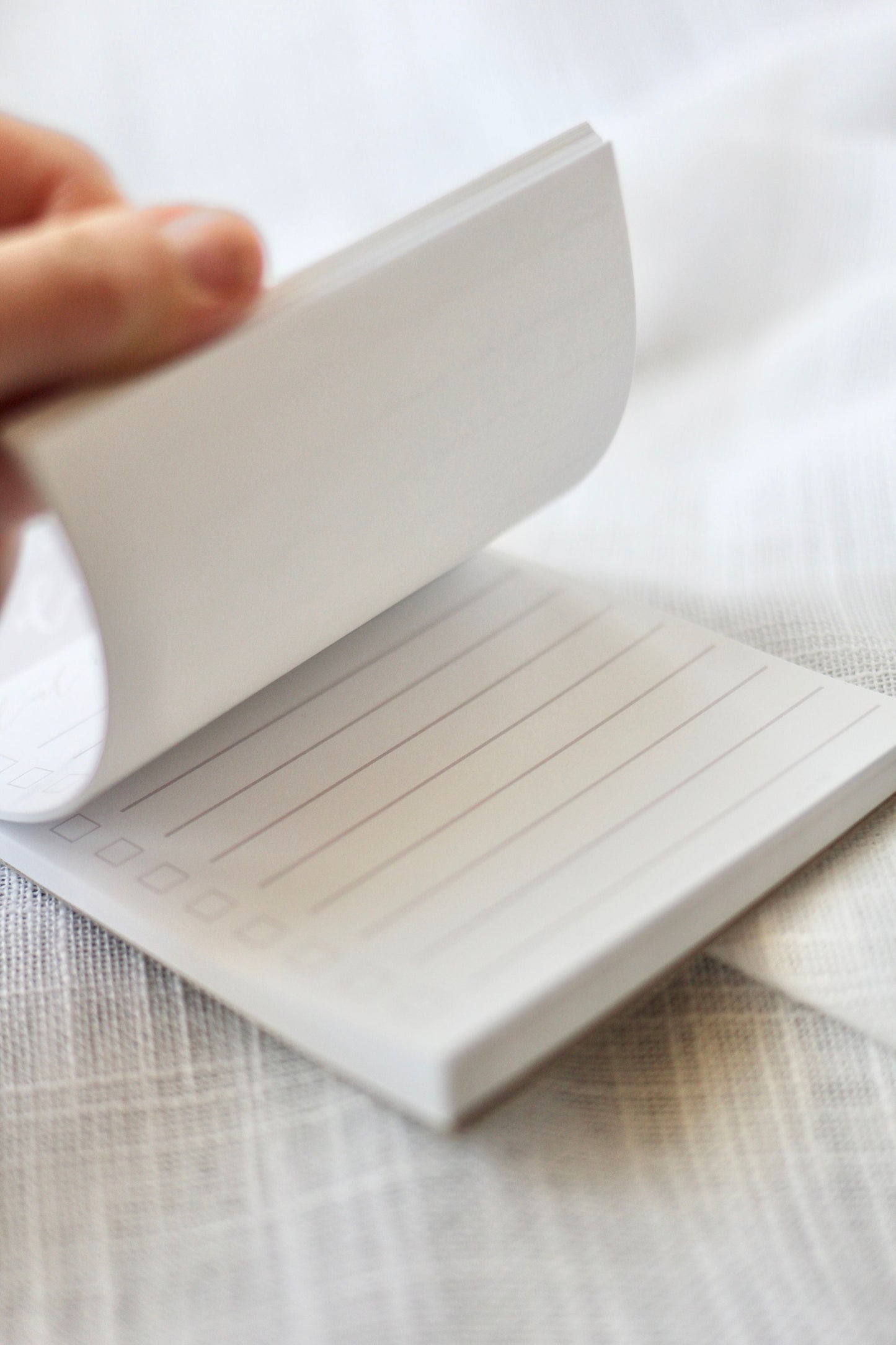 Blush Pink "to-do list" | Elegant hand lettered notepads