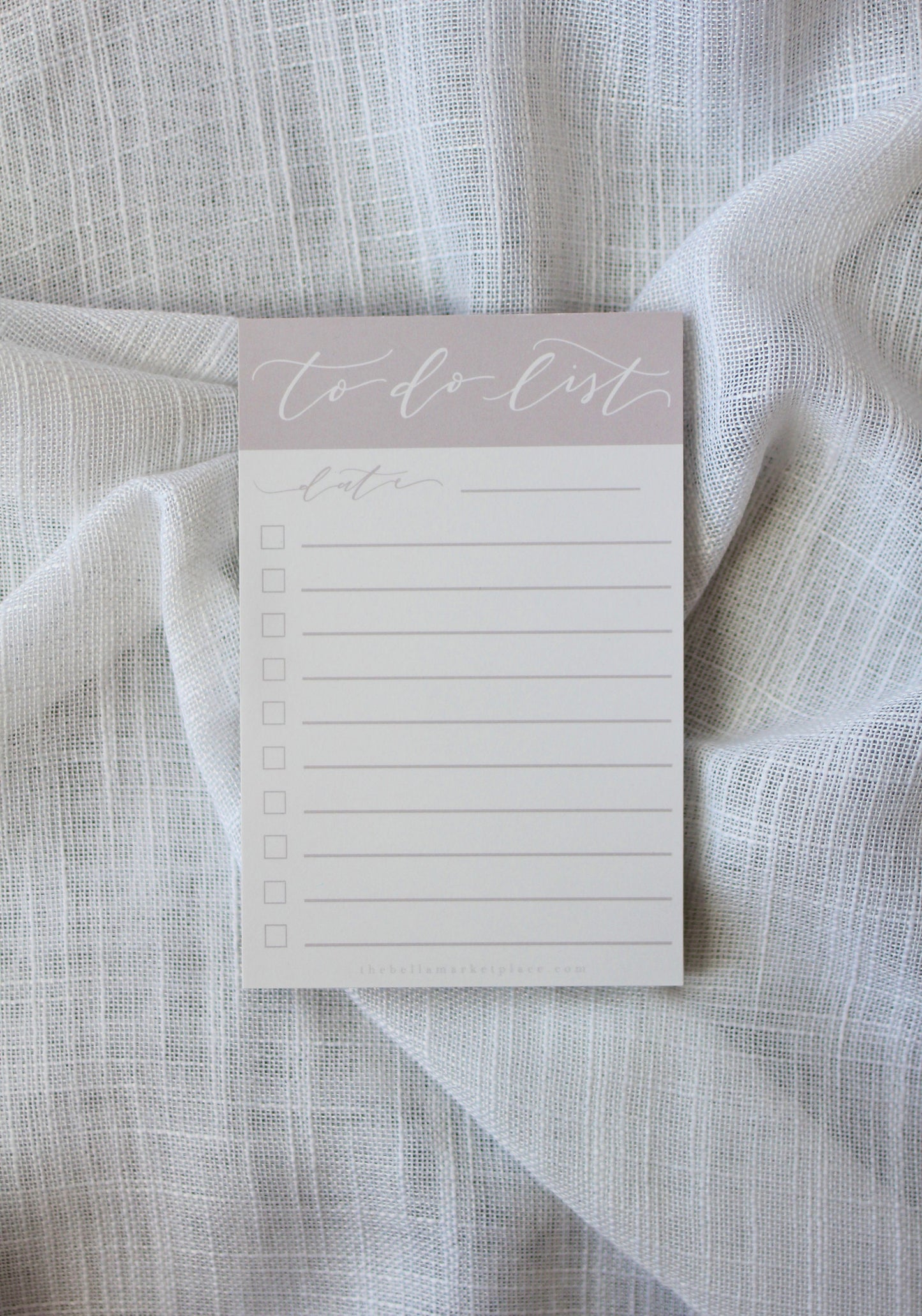 Blush Pink "to-do list" | Elegant hand lettered notepads