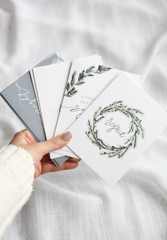 8-pack variety pack | Elegant Christmas cards