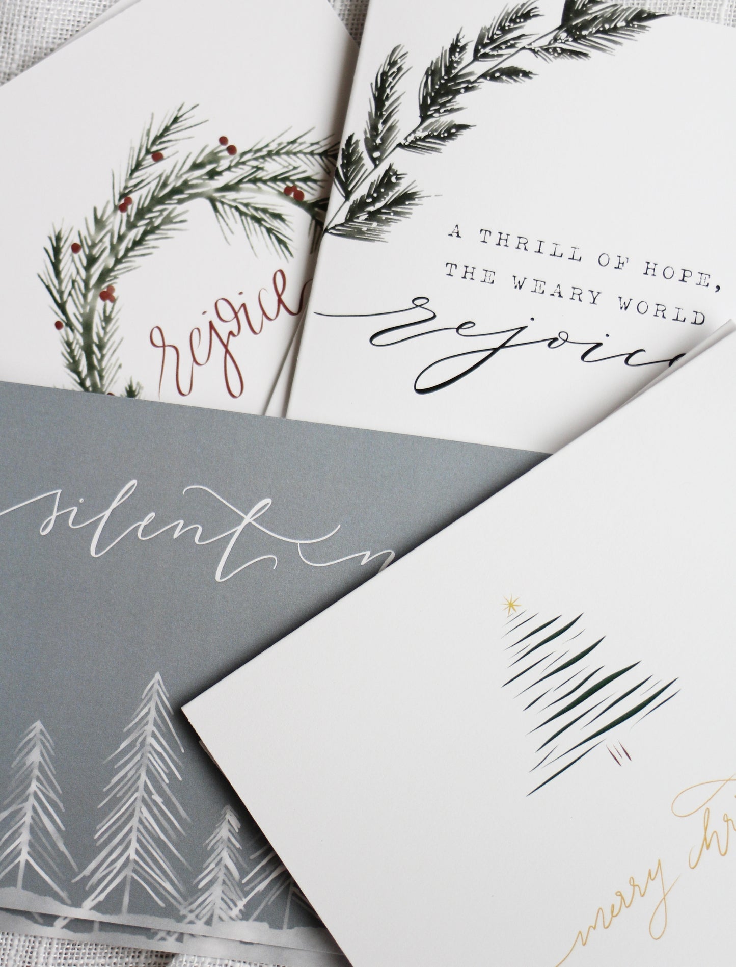 8-pack variety pack | Elegant Christmas cards