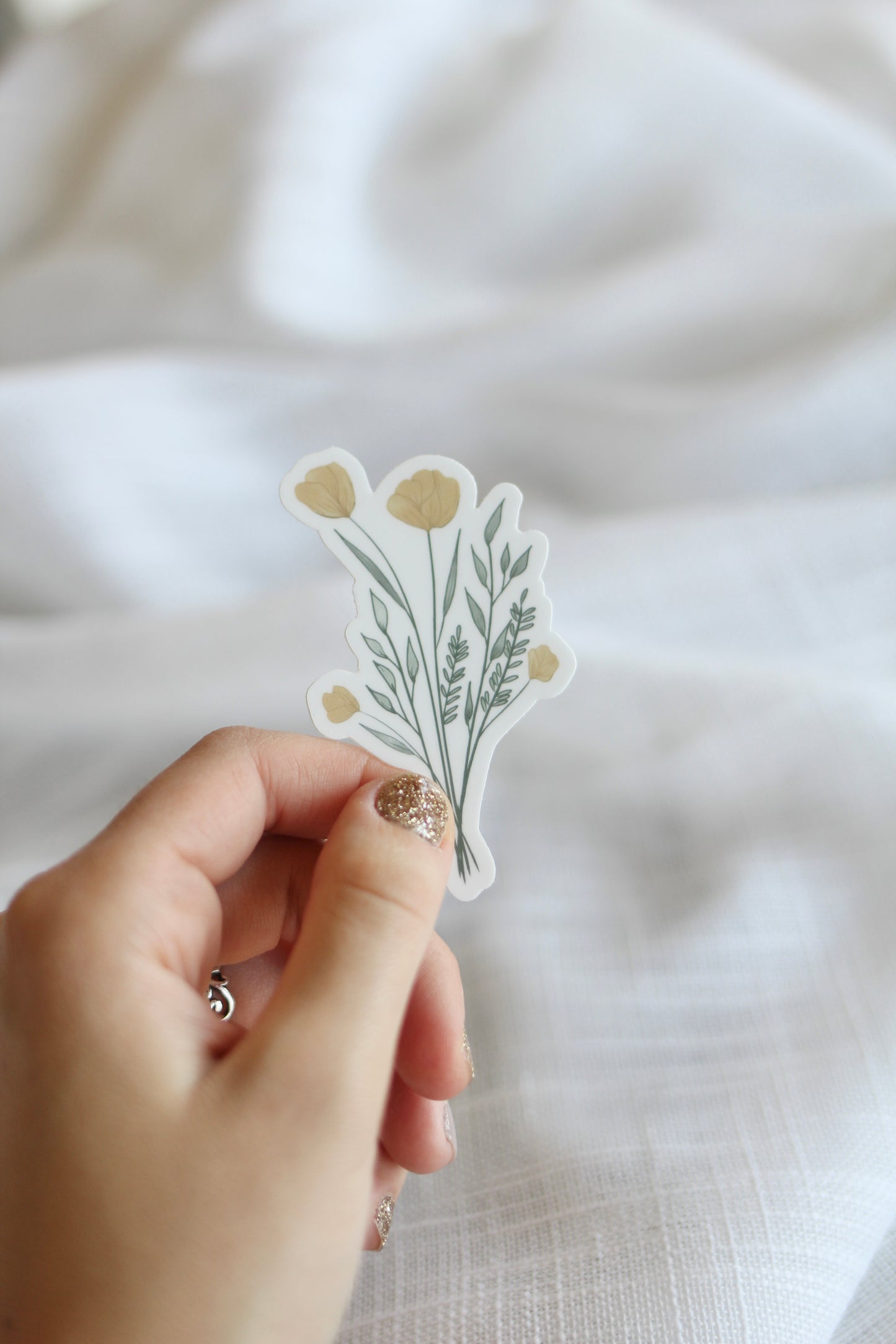 Floral Watercolor Sticker