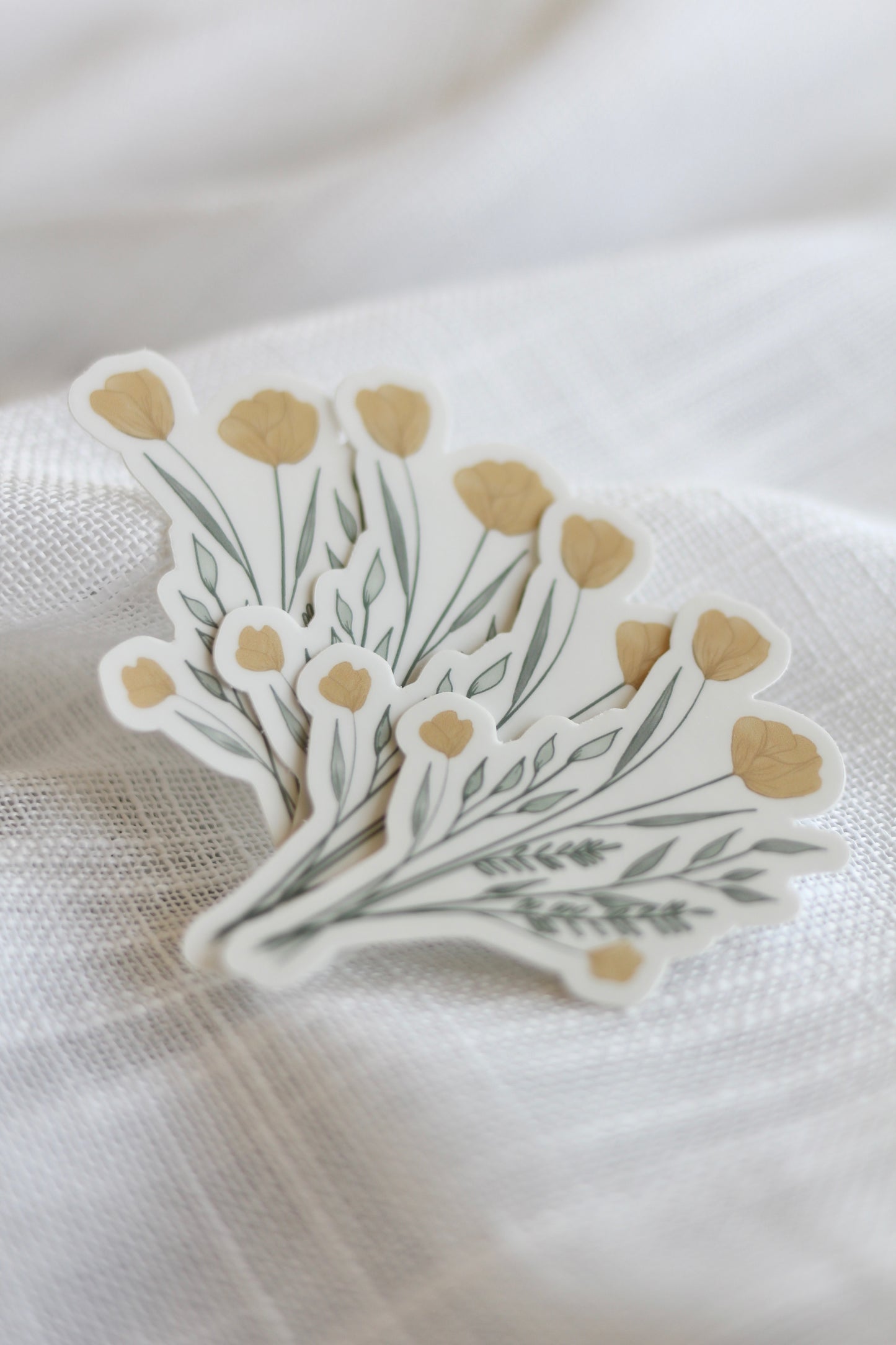 Floral Watercolor Sticker