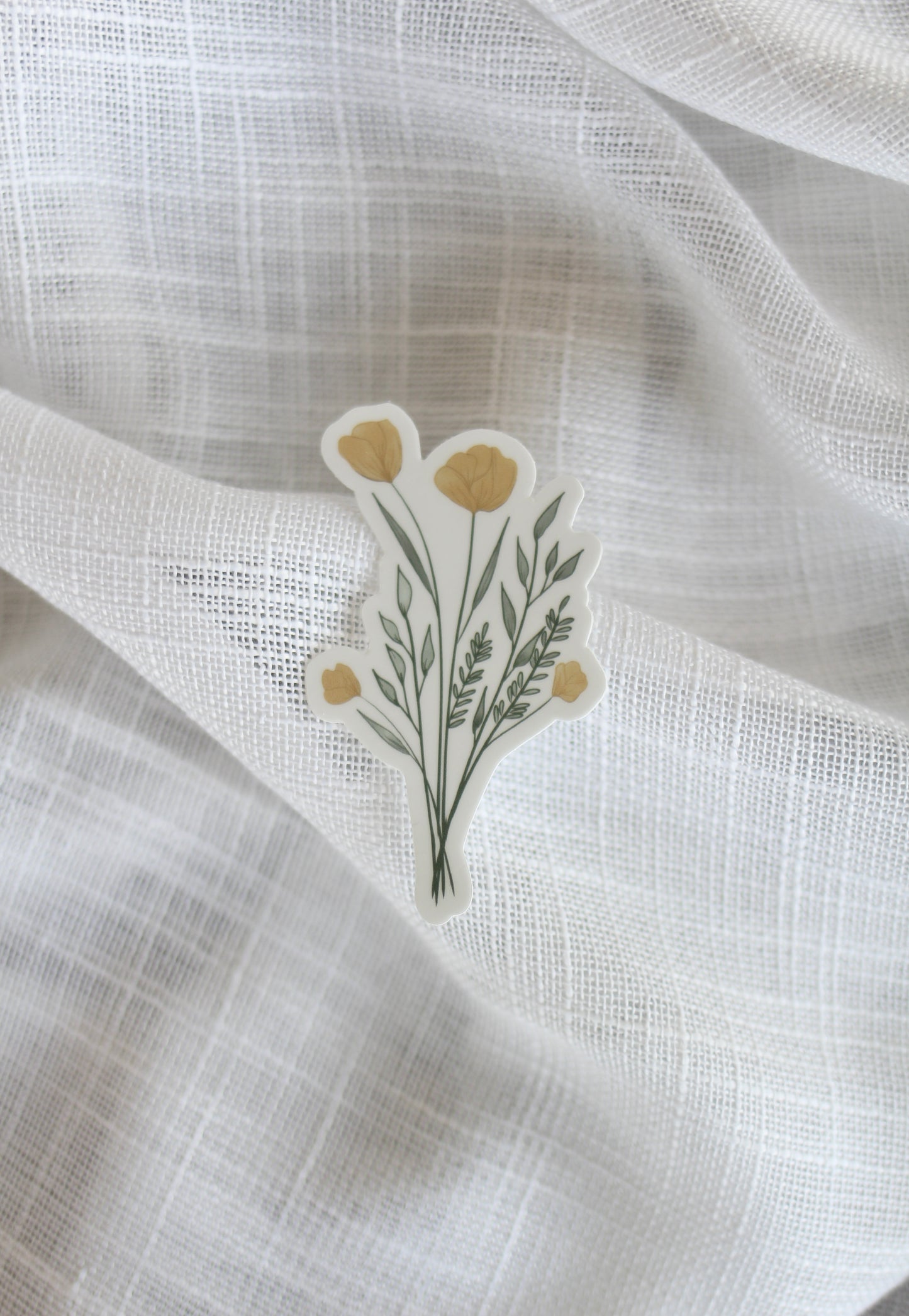 Floral Watercolor Sticker