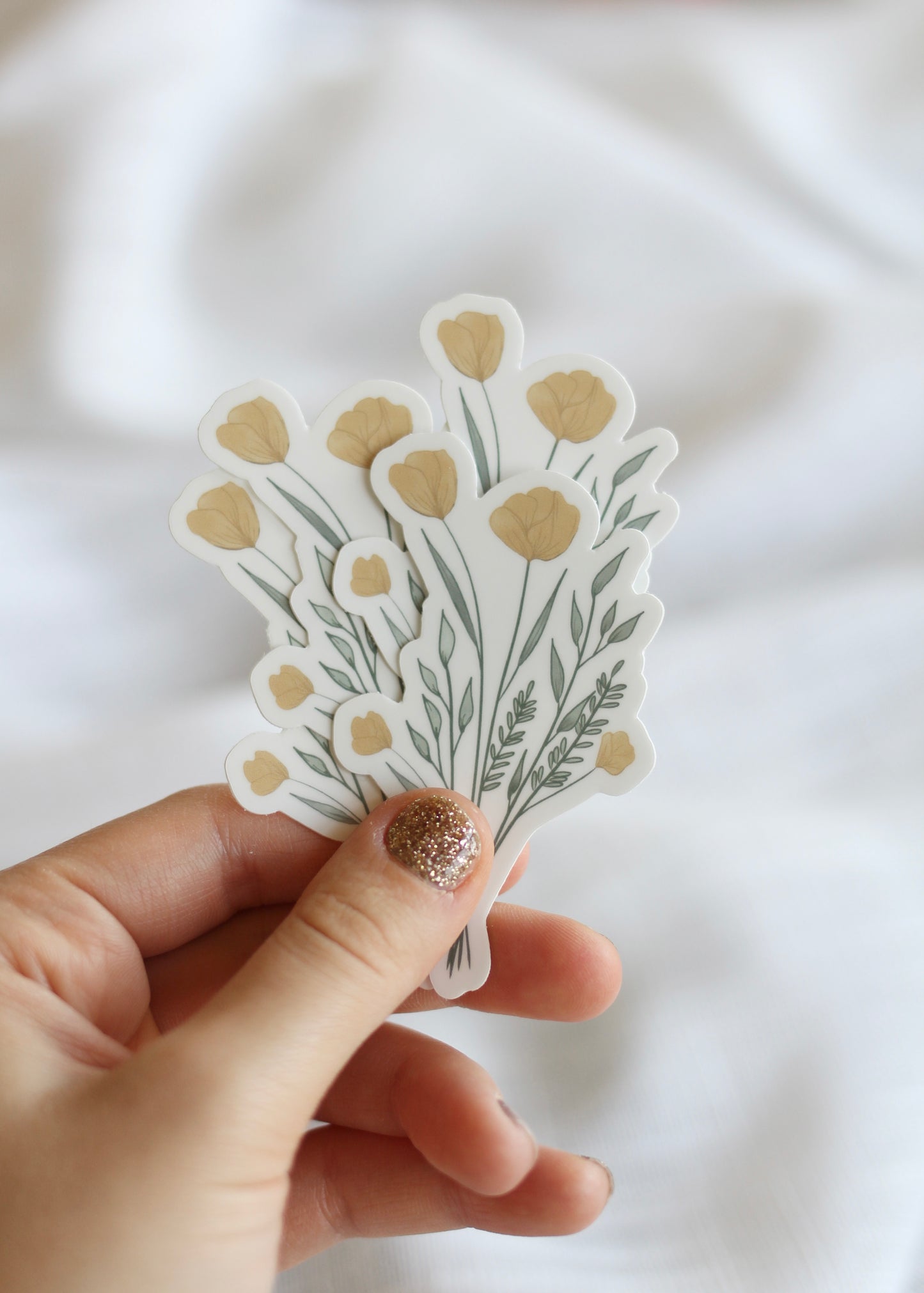 Floral Watercolor Sticker