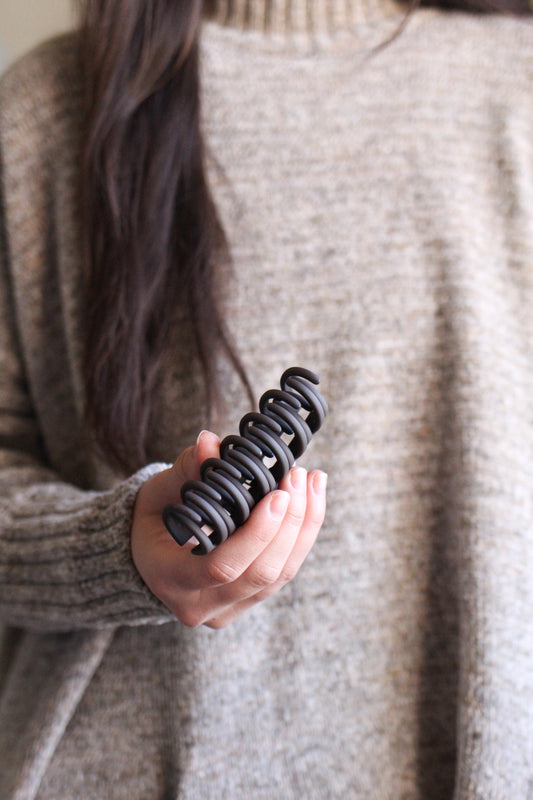 Jaw Clip | dark brown