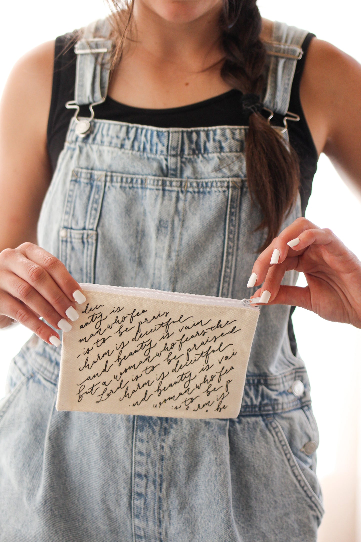 Zippered Pouch | Proverbs 31 Script