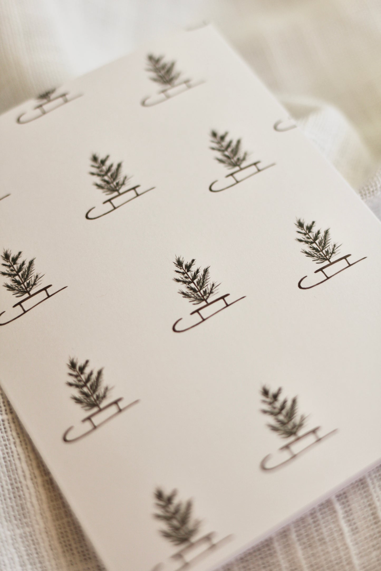 Cozy Christmas Tree Notecards